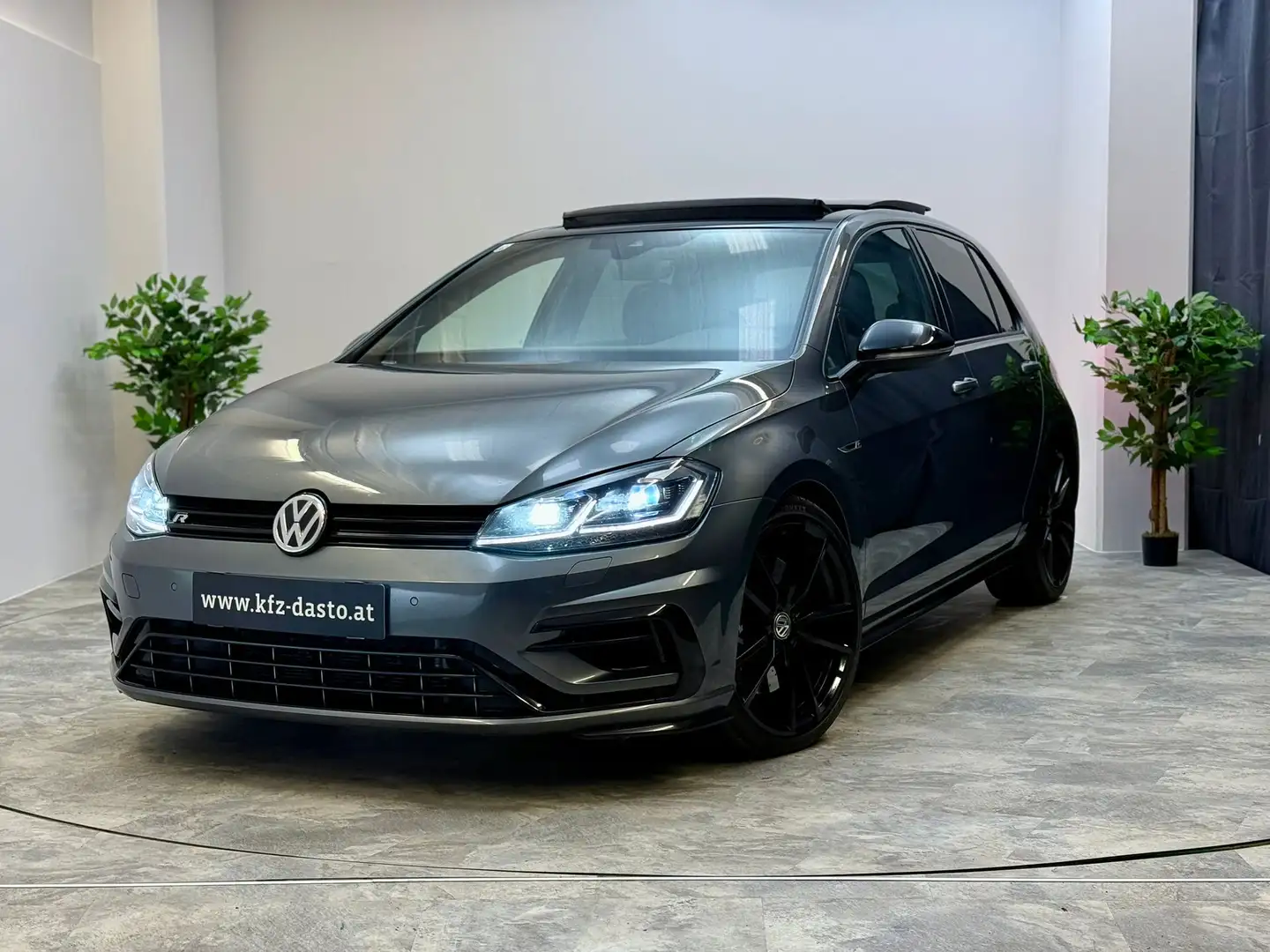 Volkswagen Golf R 4Motion  II 310 PS II DYN II PANO II RFK II NAPP Gris - 1