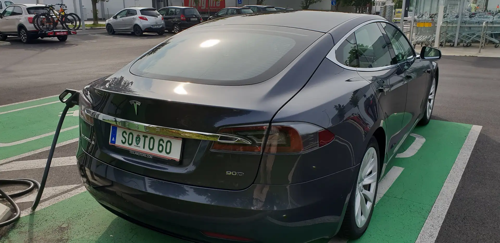 Tesla Model S Model S 90D 90kWh (mit Batterie) Silver - 2
