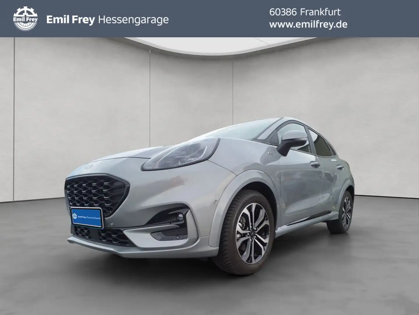 Ford Puma 1.0 EcoBoost Hybrid Aut. ST-LINE Silber - 1