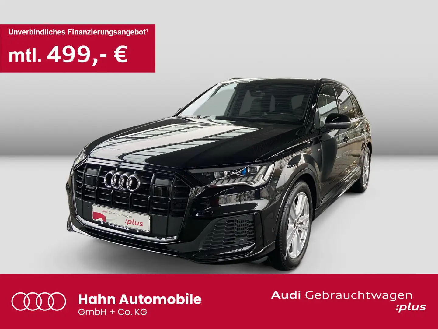 Audi Q7 55TFSI quattro tip-trc S-Line 360° HUD Pano S Schwarz - 1