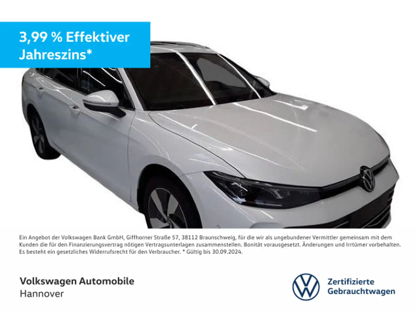 Volkswagen Passat Variant 1.5 TSI DSG eHybrid Elegance Navi Weiß - 1