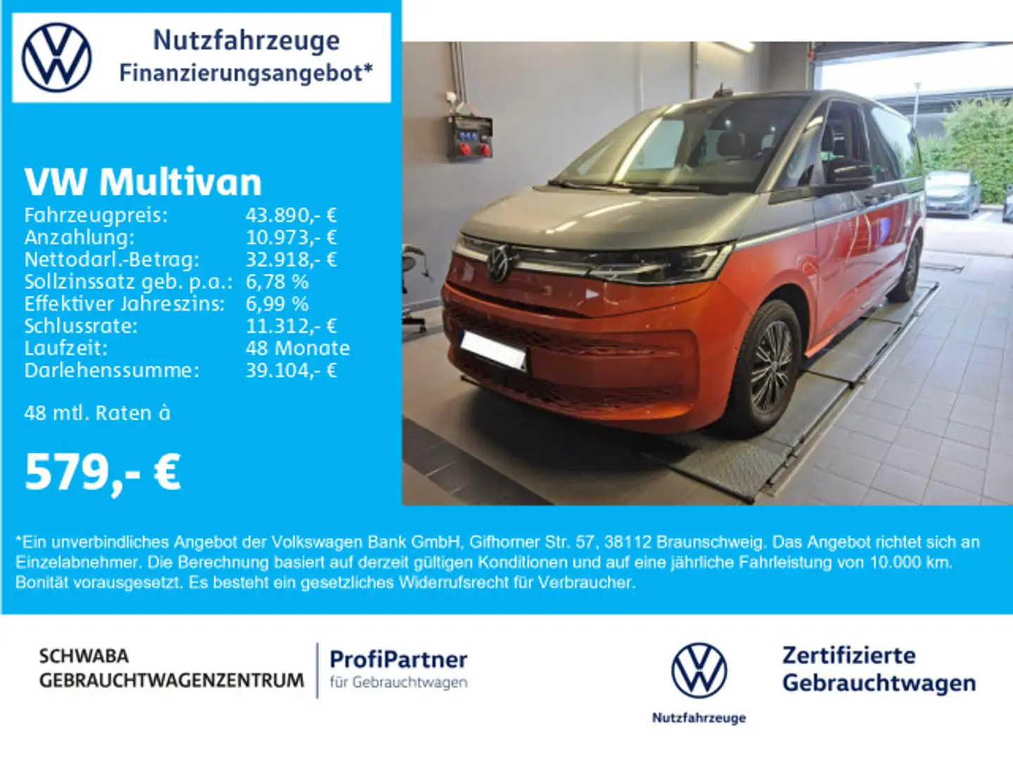 Volkswagen T7 Multivan T7 Multivan Style 1.4 eHybrid StdHz*PANO*8-fach Portocaliu - 1
