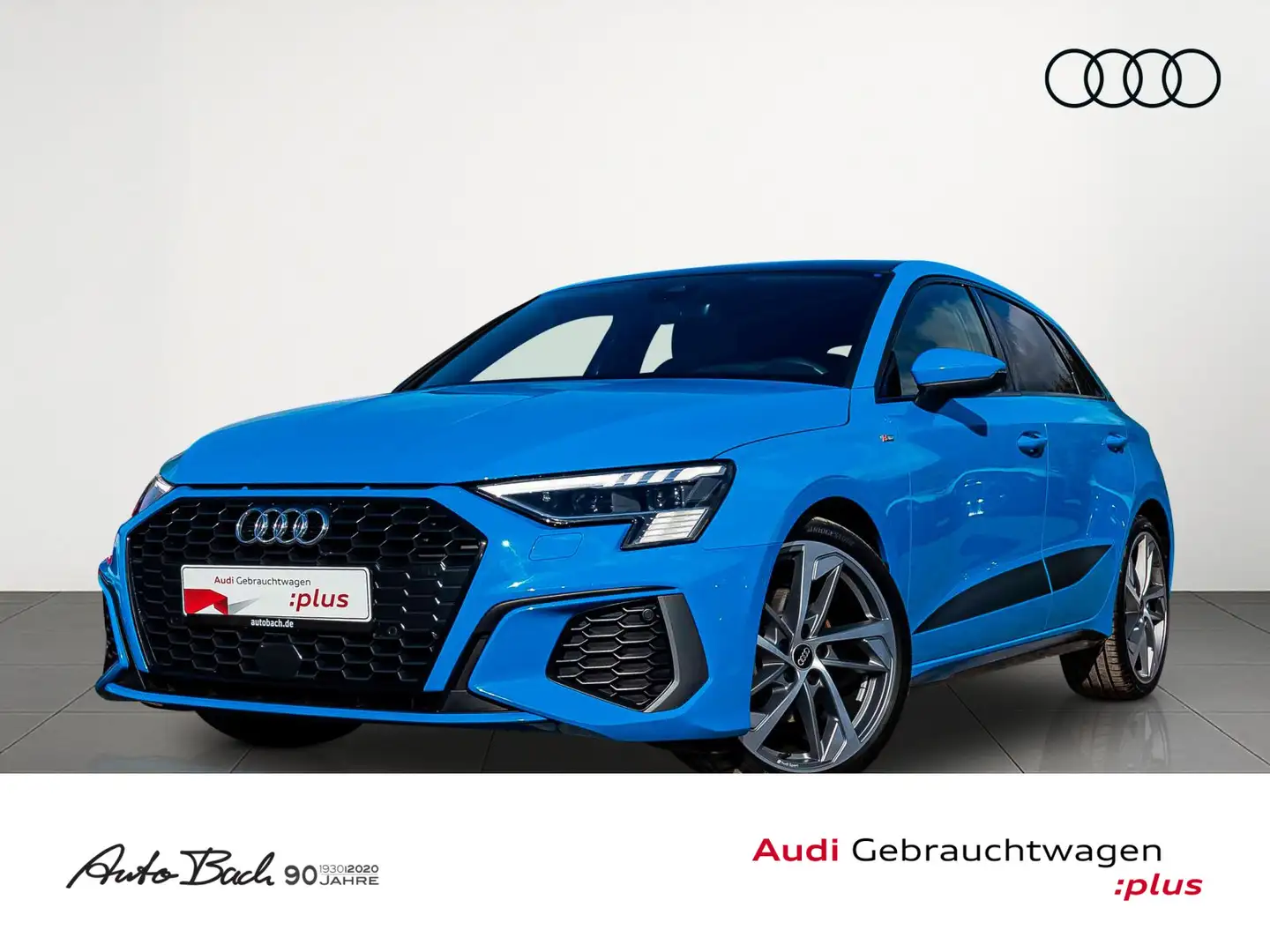 Audi A3 S line 35TFSI S tronic Panorama ACC Blau - 1