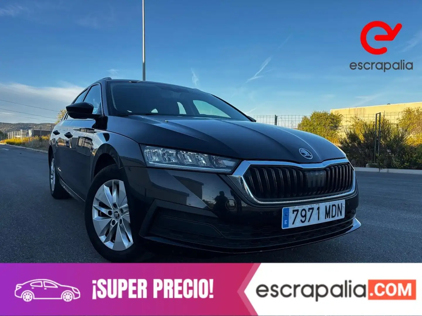 Skoda Octavia Combi 2.0TDI Ambition DSG 85kW Negro - 1