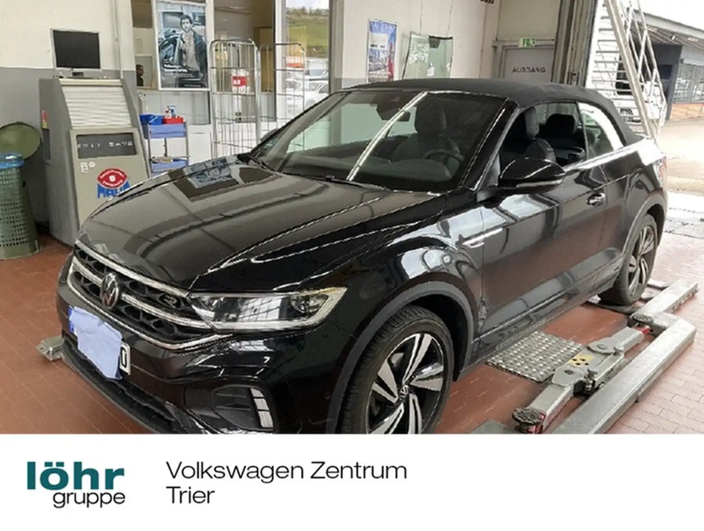 Volkswagen T-Roc Cabriolet 1.5 TSI DSG R-Line AHK, Navi Schwarz - 1