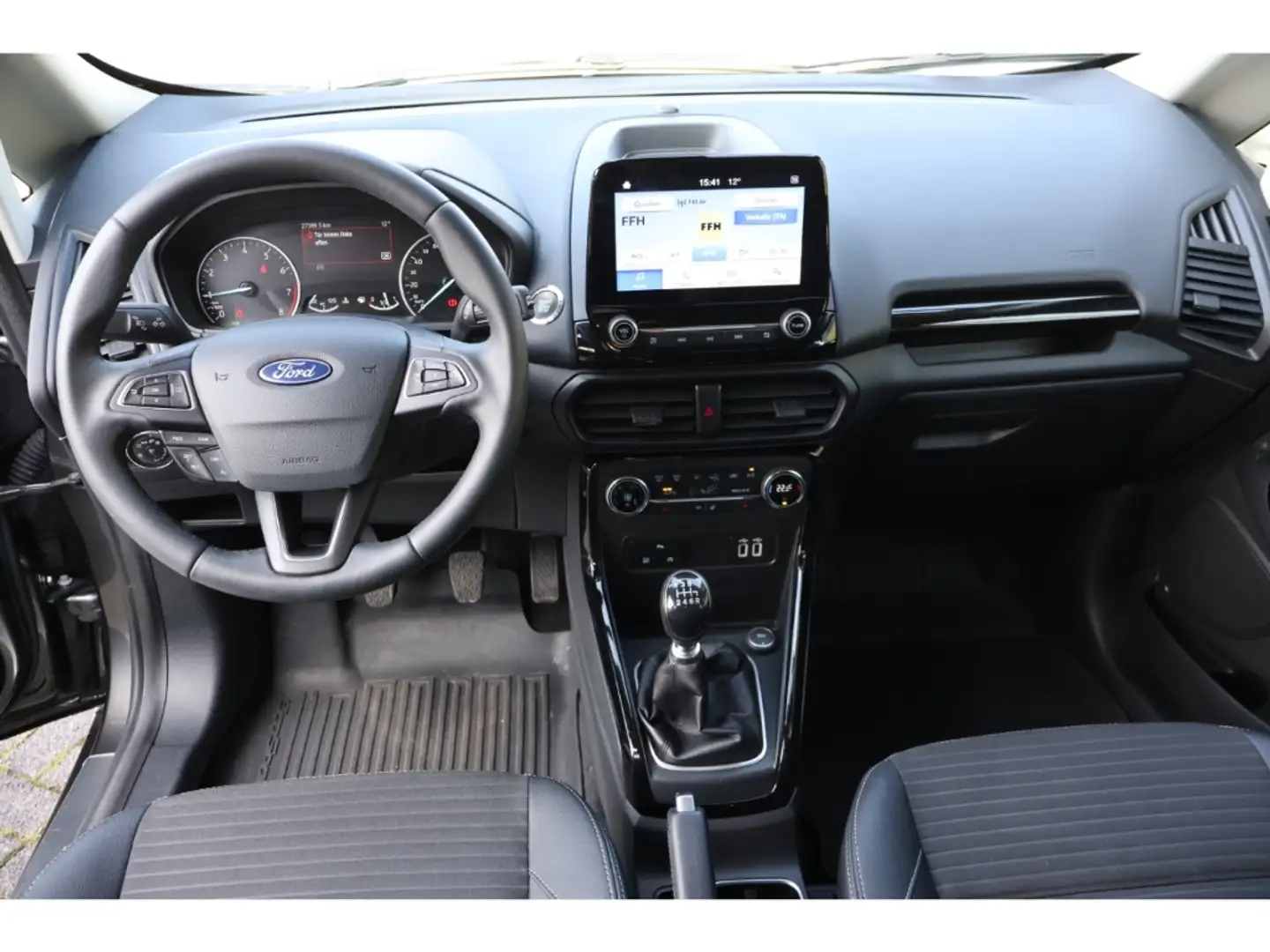 Ford EcoSport 1.0 EcoBoost Titanium Apple CarPlay Android Auto K Grau - 2