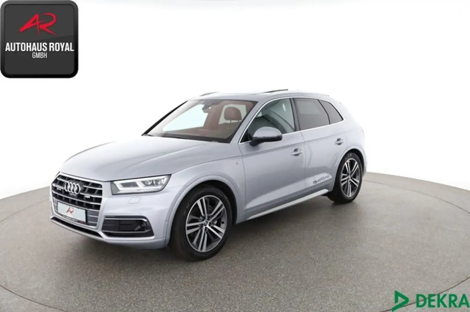 Audi Q5 2.0 TDI qu S LINE LUFTFEDER,HUD,360GRAD,B+O Silver - 1