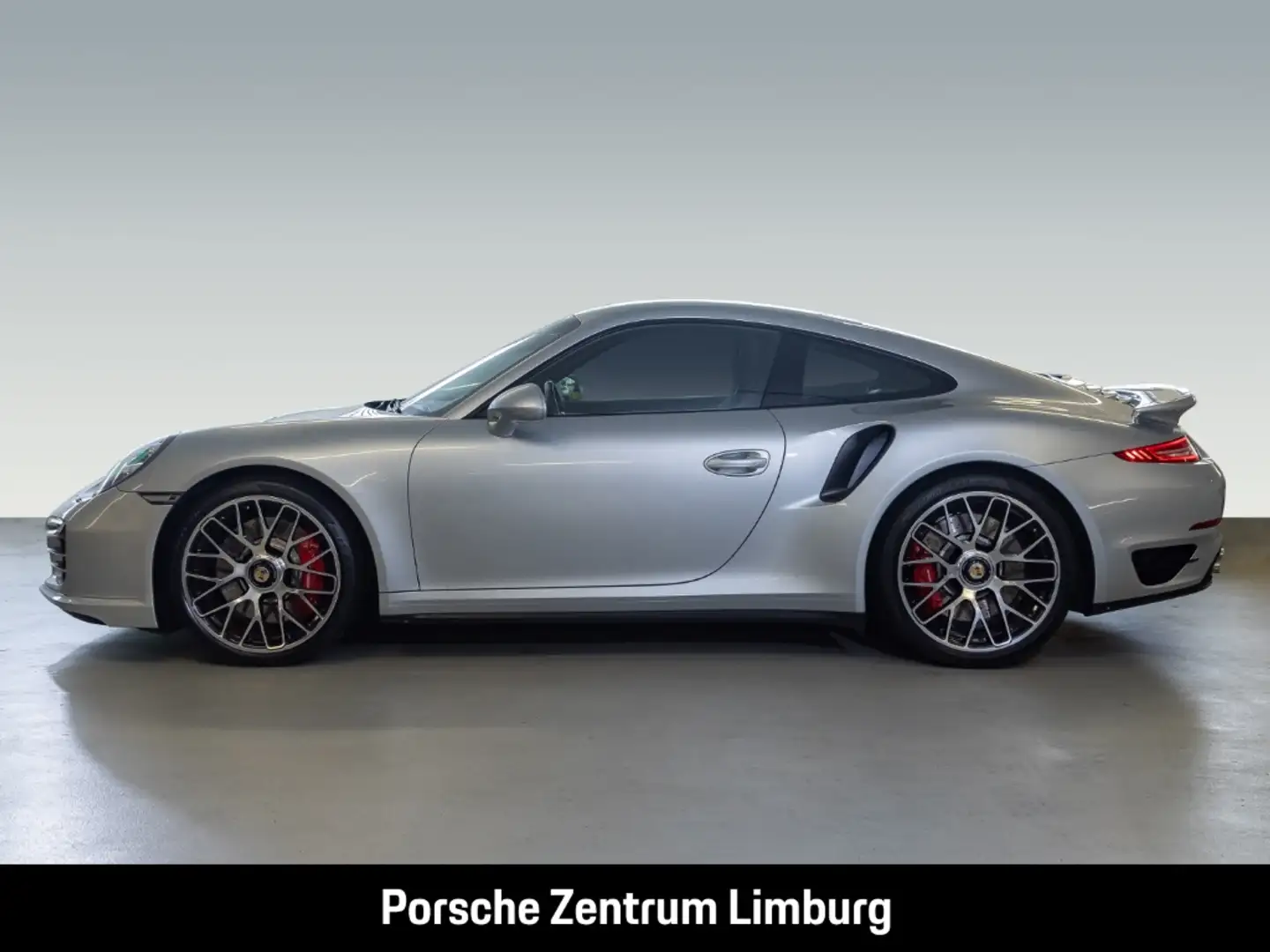 Porsche 911 Turbo Naturleder Erstbesitz LED Chrono Argento - 2