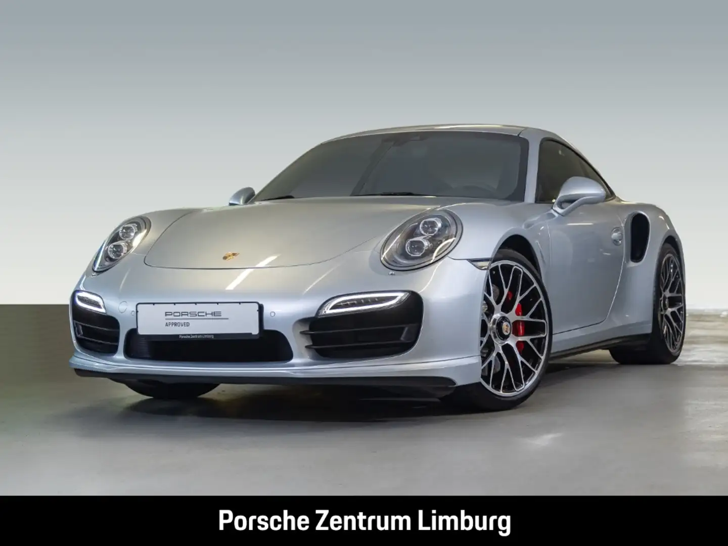 Porsche 911 Turbo Naturleder Erstbesitz LED Chrono Zilver - 1