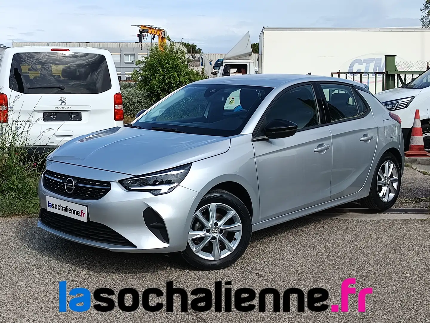 Opel Corsa 1.2 75 ch BVM5 Elegance Business Gris - 1