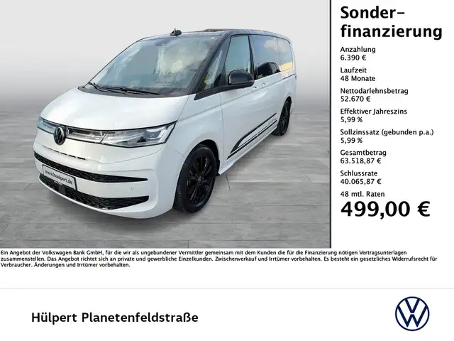Volkswagen T7 Multivan 2.0 EDITION DSG LÜ AHK PANO STANDHZG