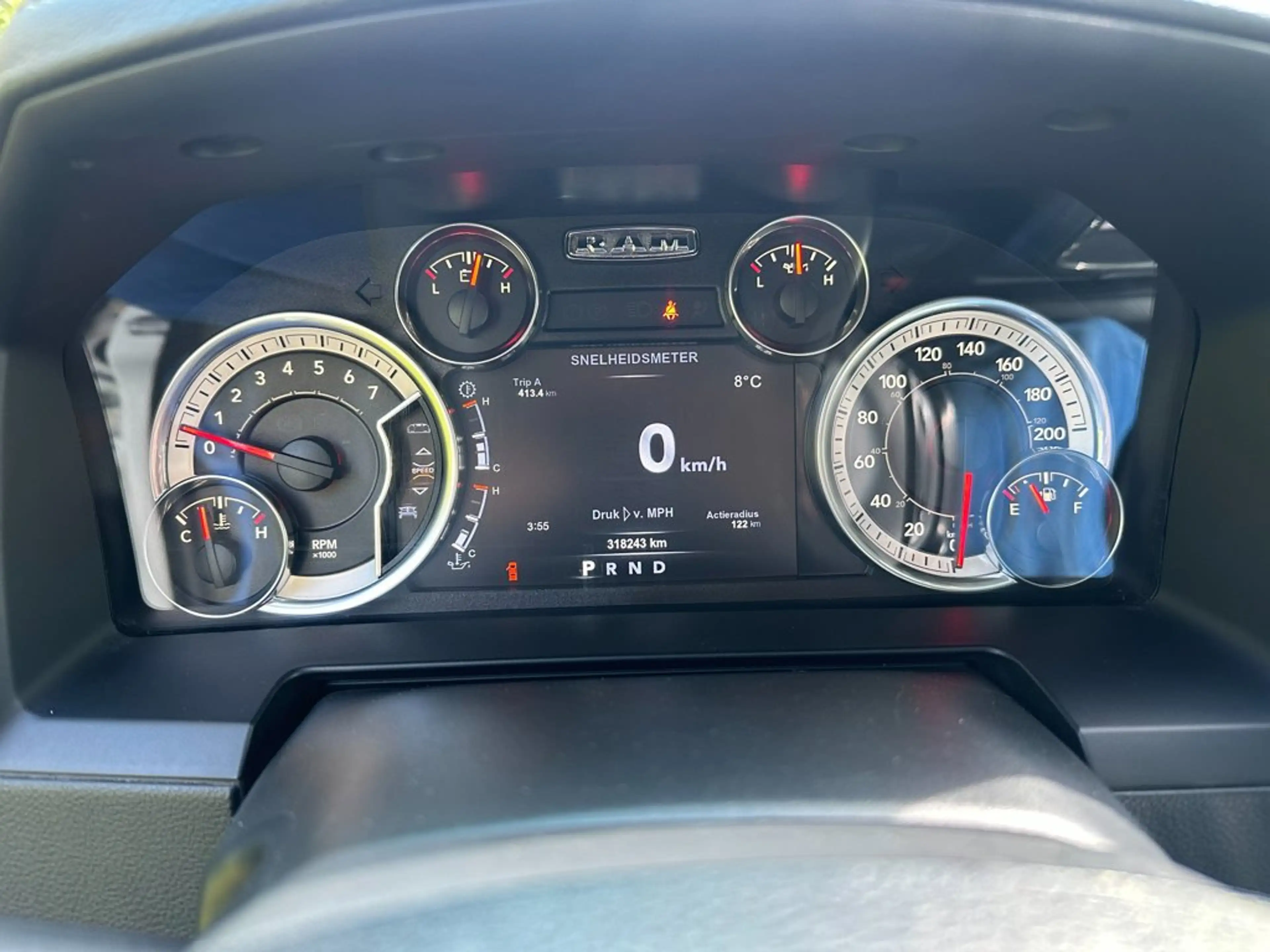 Dodge RAM 1500 5.7 V8 4x4 Quad Cab 6'4 trekhaak achteruitrij — photo 9