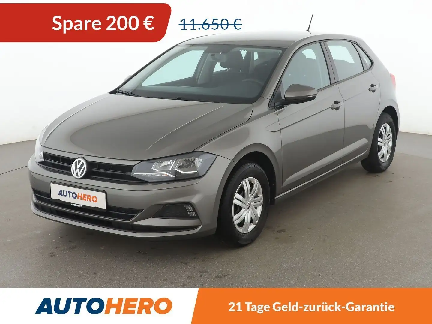 Volkswagen Polo 1.0 Edition*LIMITER*KLIMA*GARANTIE* Grau - 1