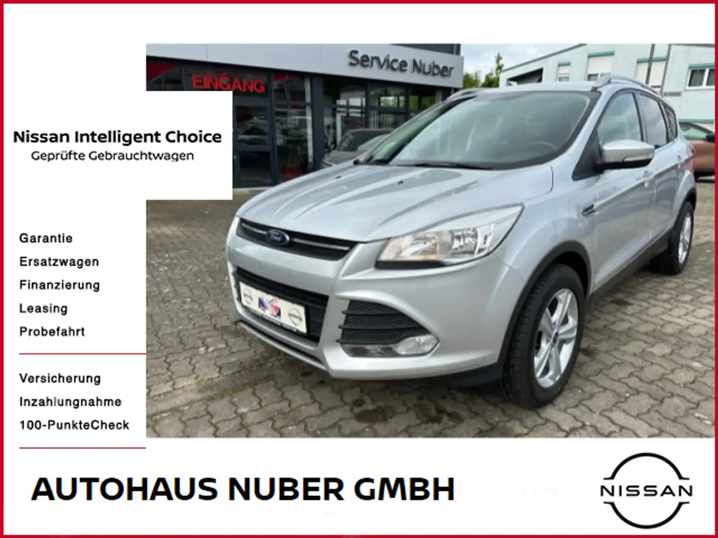 Ford Kuga 1,5 Eco Boost Sync Edition 4x2 Start/Stopp Silber - 1