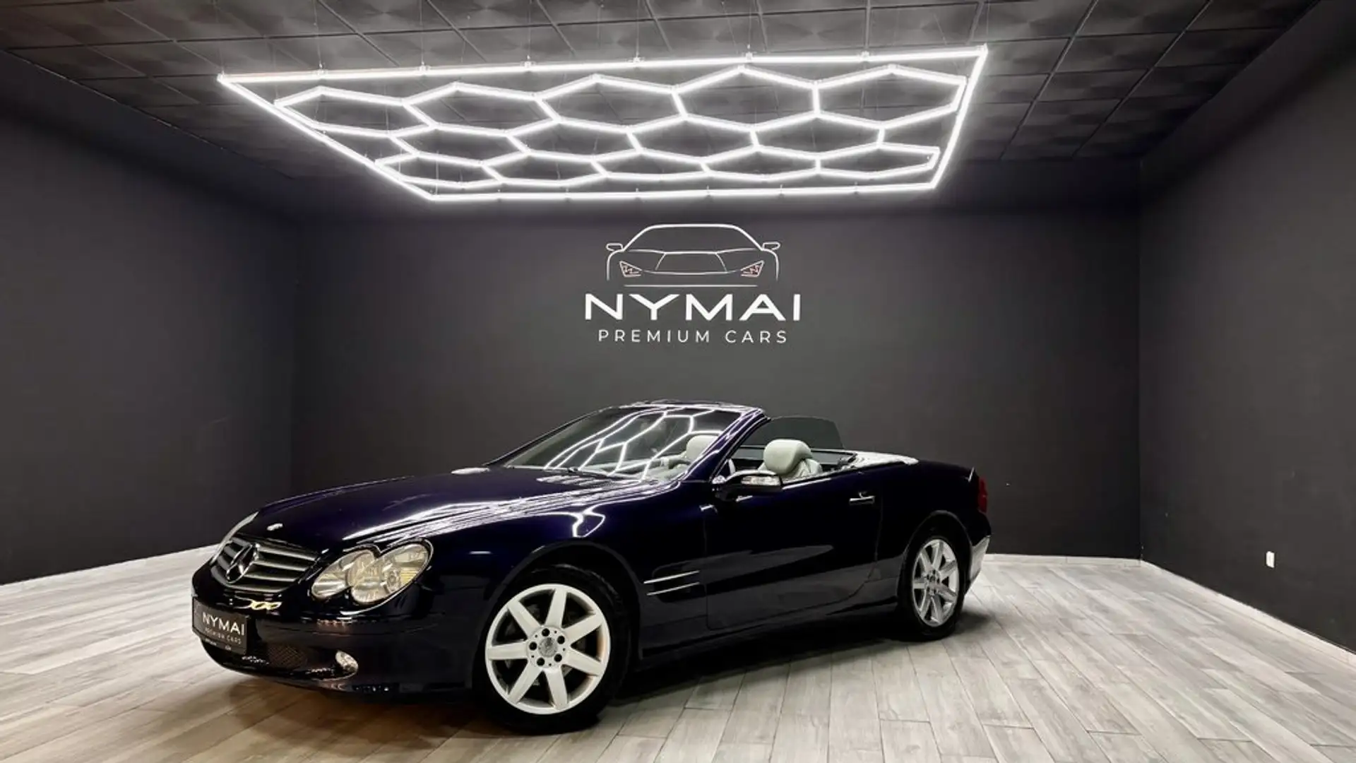 Mercedes-Benz SL 350 Bleu - 2