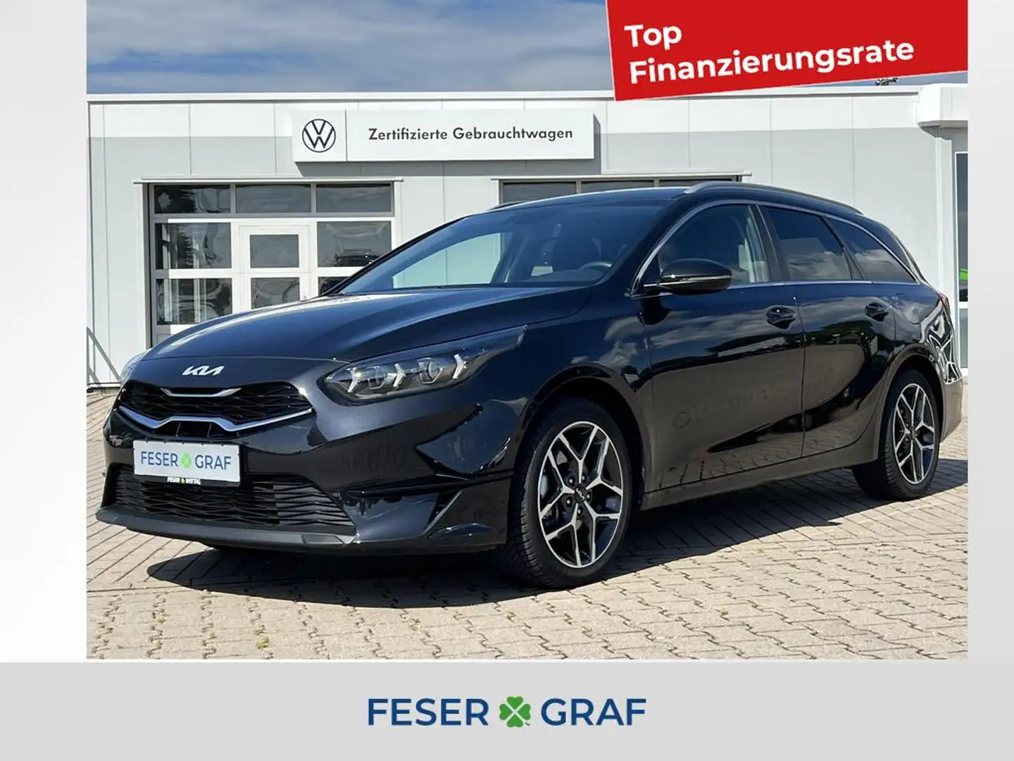 Kia Ceed SW / cee'd SW 1.5T Vision Navi/GRA/Kamera/Lenkhz./DA Noir - 1