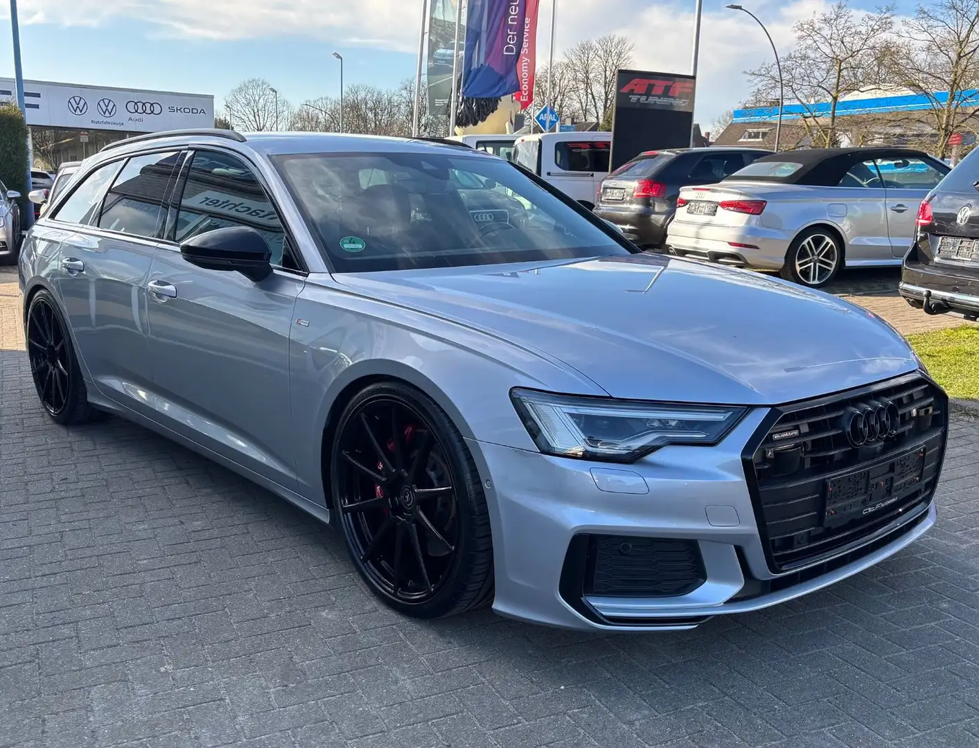 Audi A6 Avant 55 TFSI e quattro sport Argent - 2