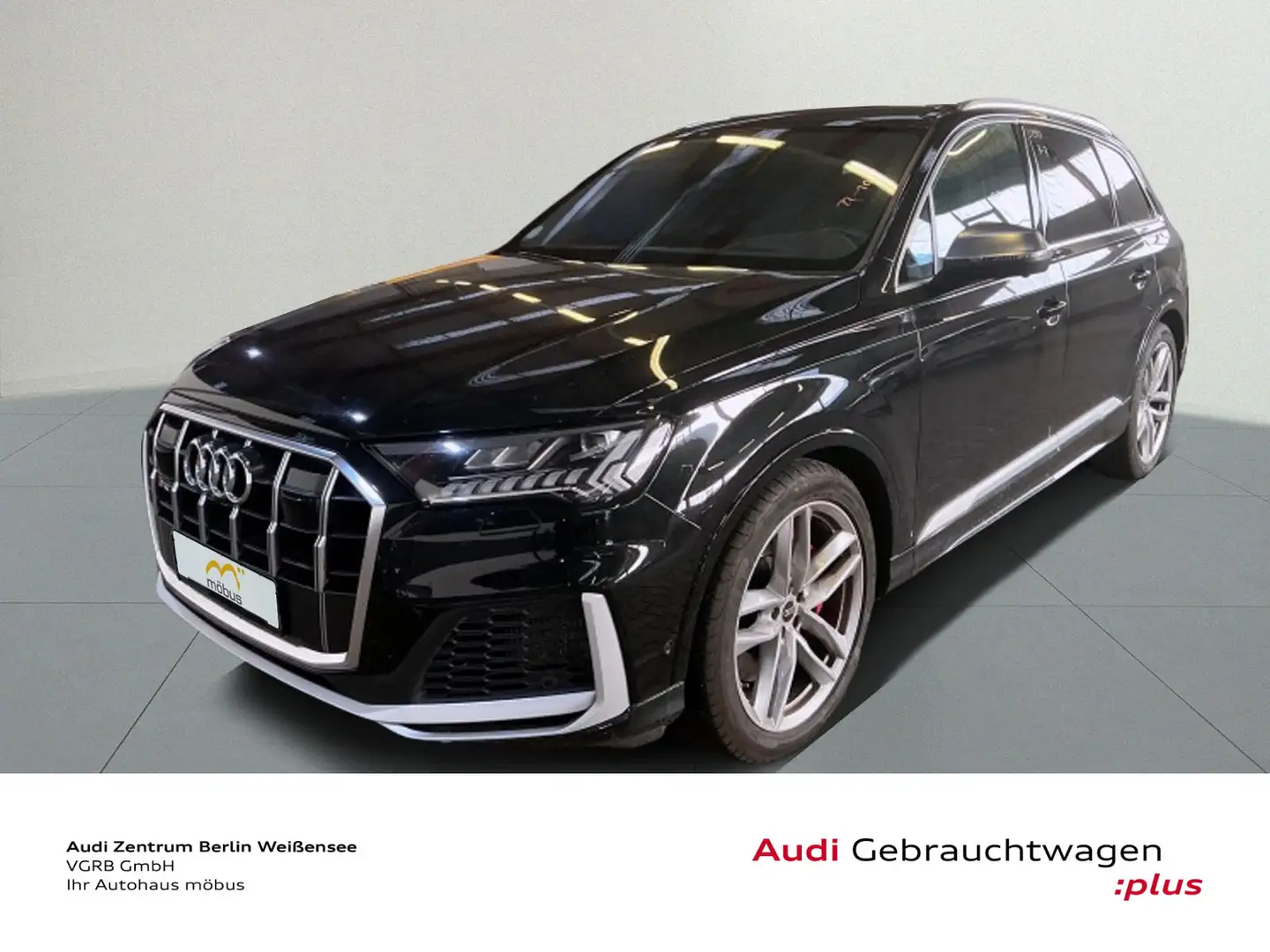 Audi SQ7 4.0 TFSI TIPT*QUA*MATRIX*HUD*AHK*B&O*360*SHZ Schwarz - 2