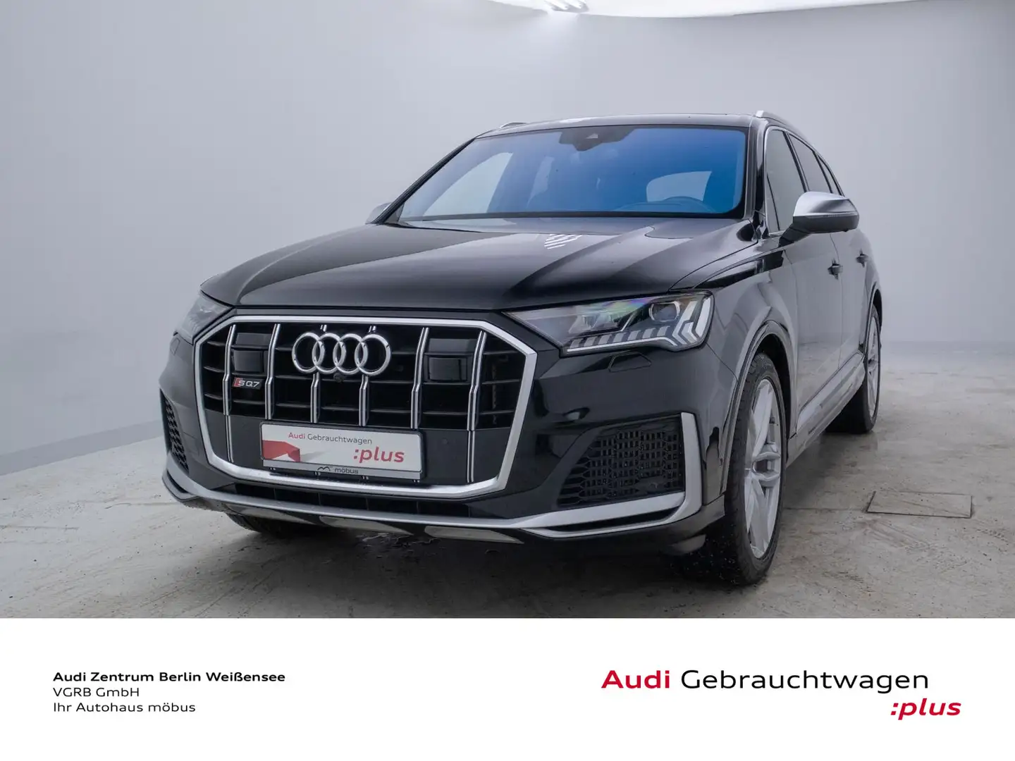 Audi SQ7 4.0 TFSI TIPT*QUA*MATRIX*HUD*AHK*B&O*360*SHZ Noir - 1