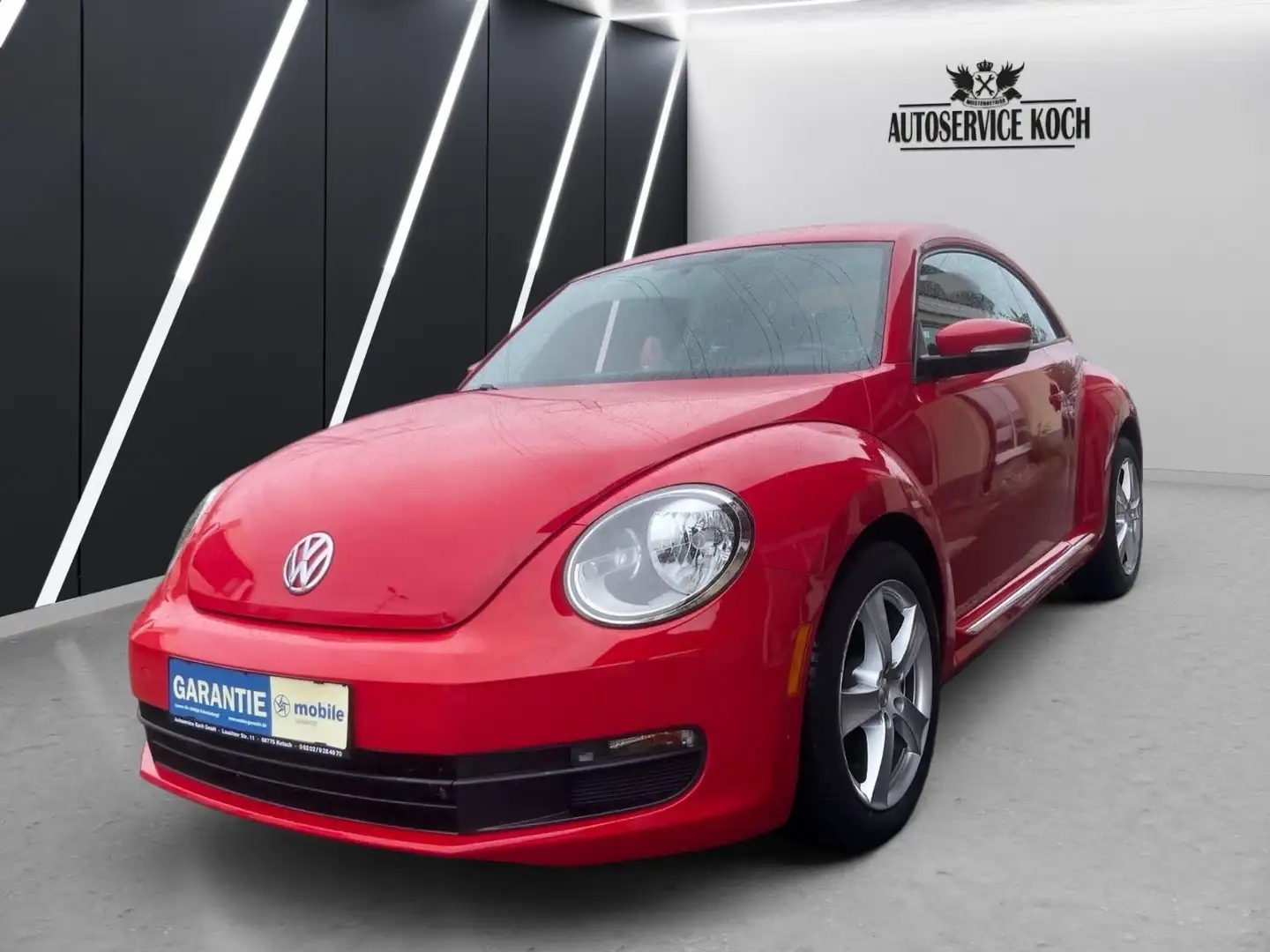Volkswagen New Beetle Automatik Rot - 1