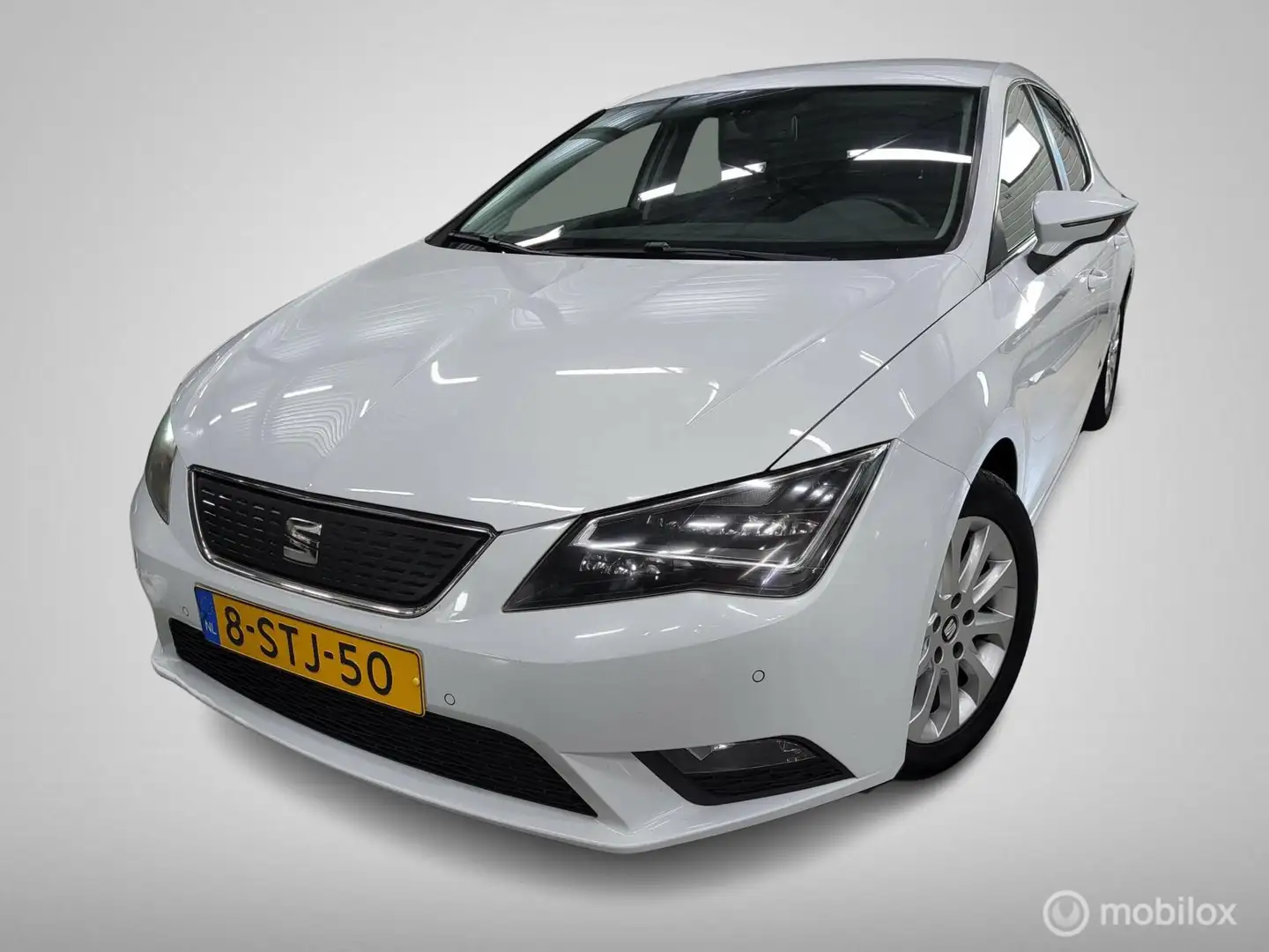 SEAT Leon 1.6 TDI Style Ecomotive, Lesauto, Leder, Navi, Nap Weiß - 1