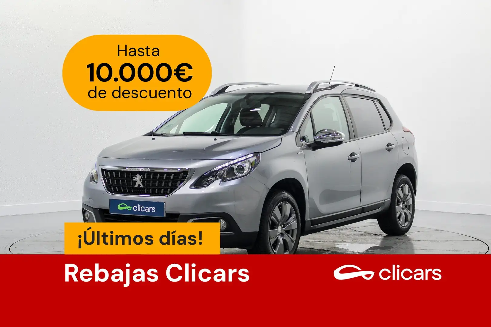 Peugeot 2008 1.5 BlueHDI S&S GT Line 100 Gris - 1