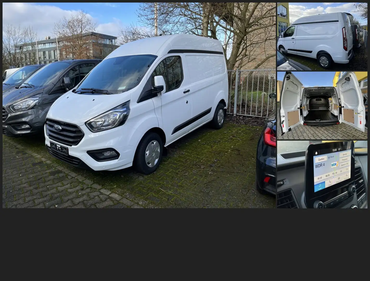 Ford Transit Custom Custom L2H2 Kamera AHK NAVI sofort lieferbar!  Tre Weiß - 2