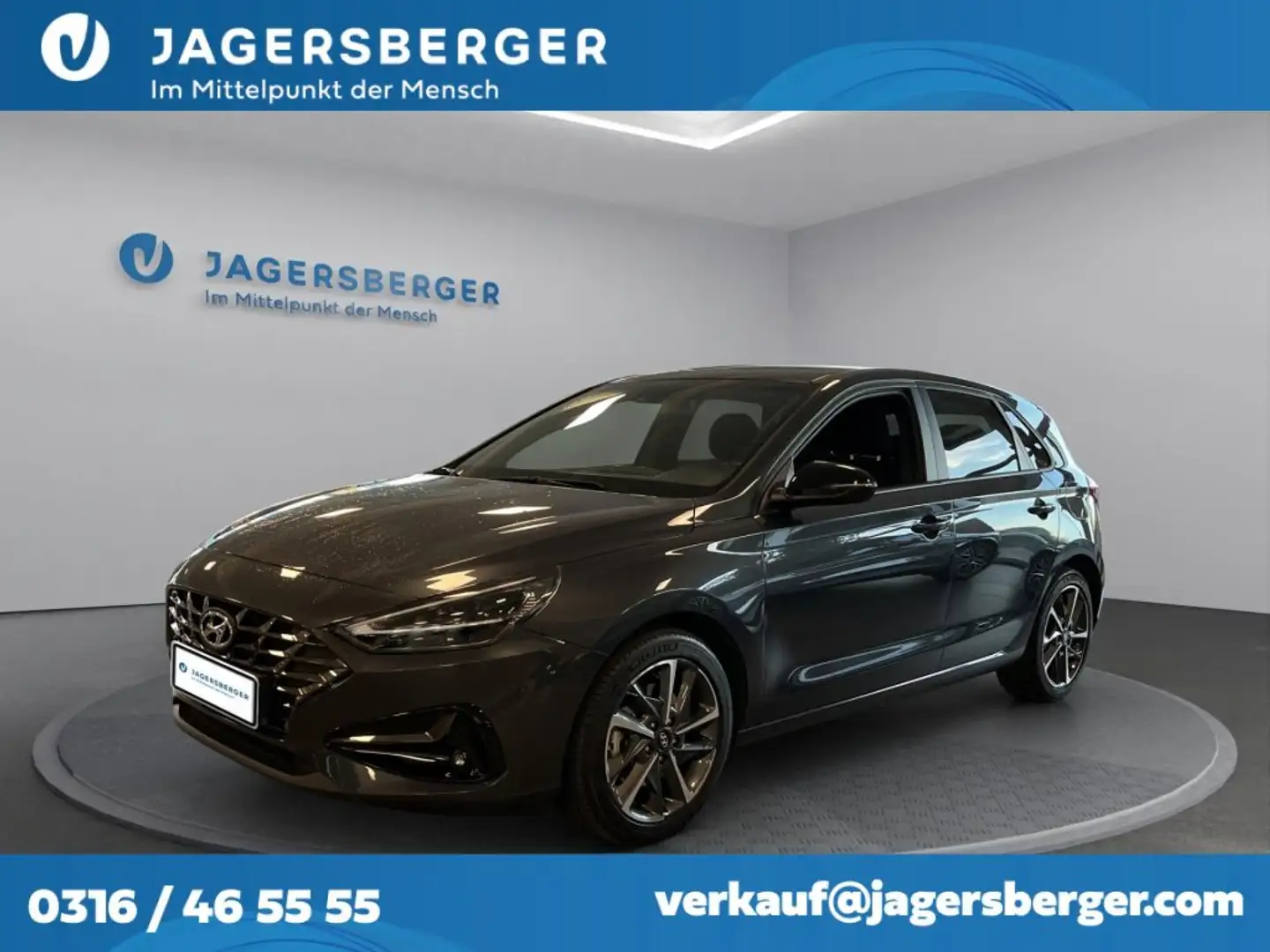 Hyundai i30 1,0 T-GDI GO PLUS Grau - 1
