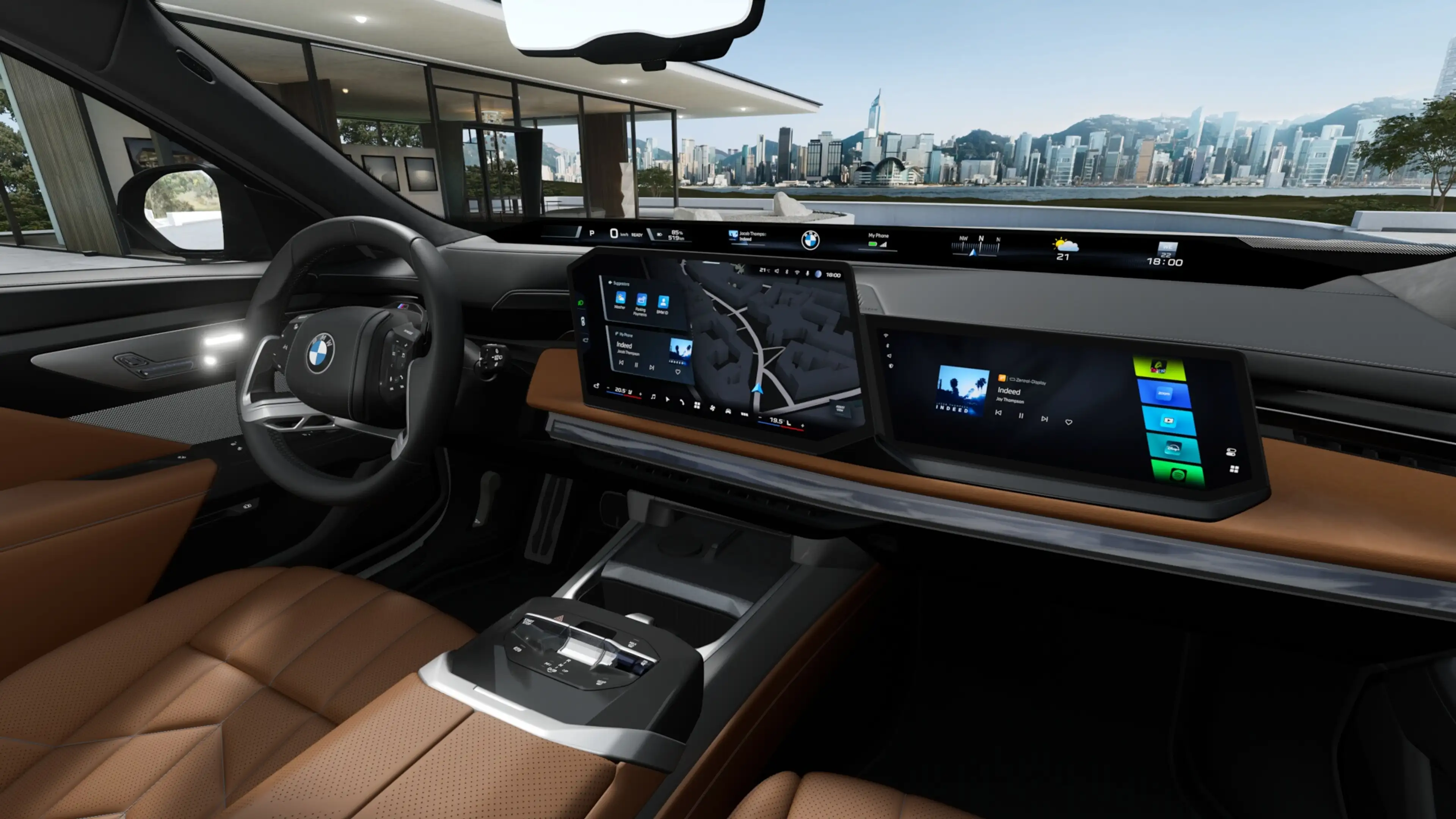 BMW i7 xDrive50 M Sport / Panoramadak Sky Lounge / Trekha — photo 8