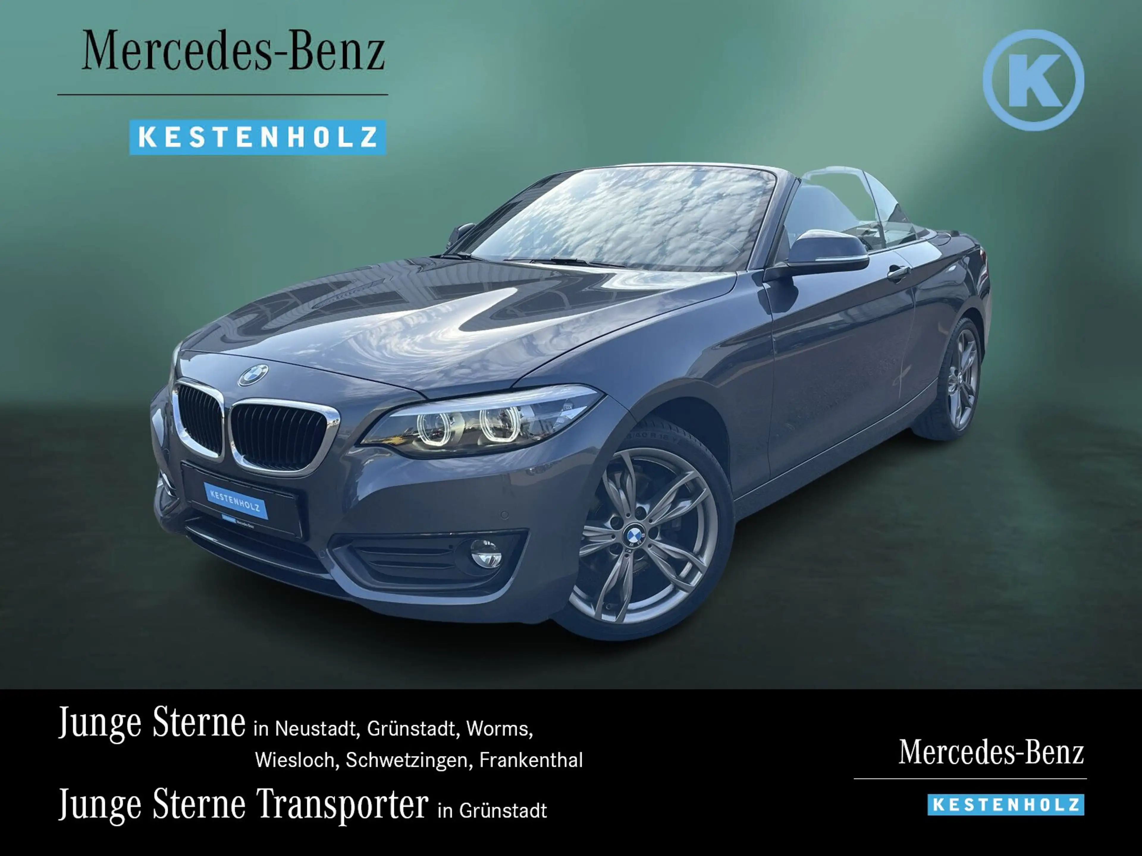 BMW 220 220 i ADVANTAGE AHK*LED*KOMFORTZUGANG*PARK*NAVI*