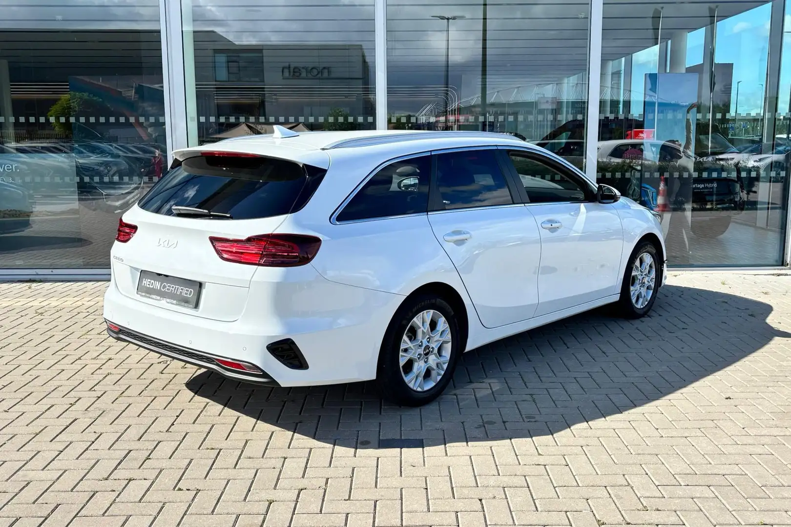 Kia Ceed SW / cee'd SW Sportswagon 1.0 T-GDi 100PK DynamicPlusLine | Navi Blanc - 2