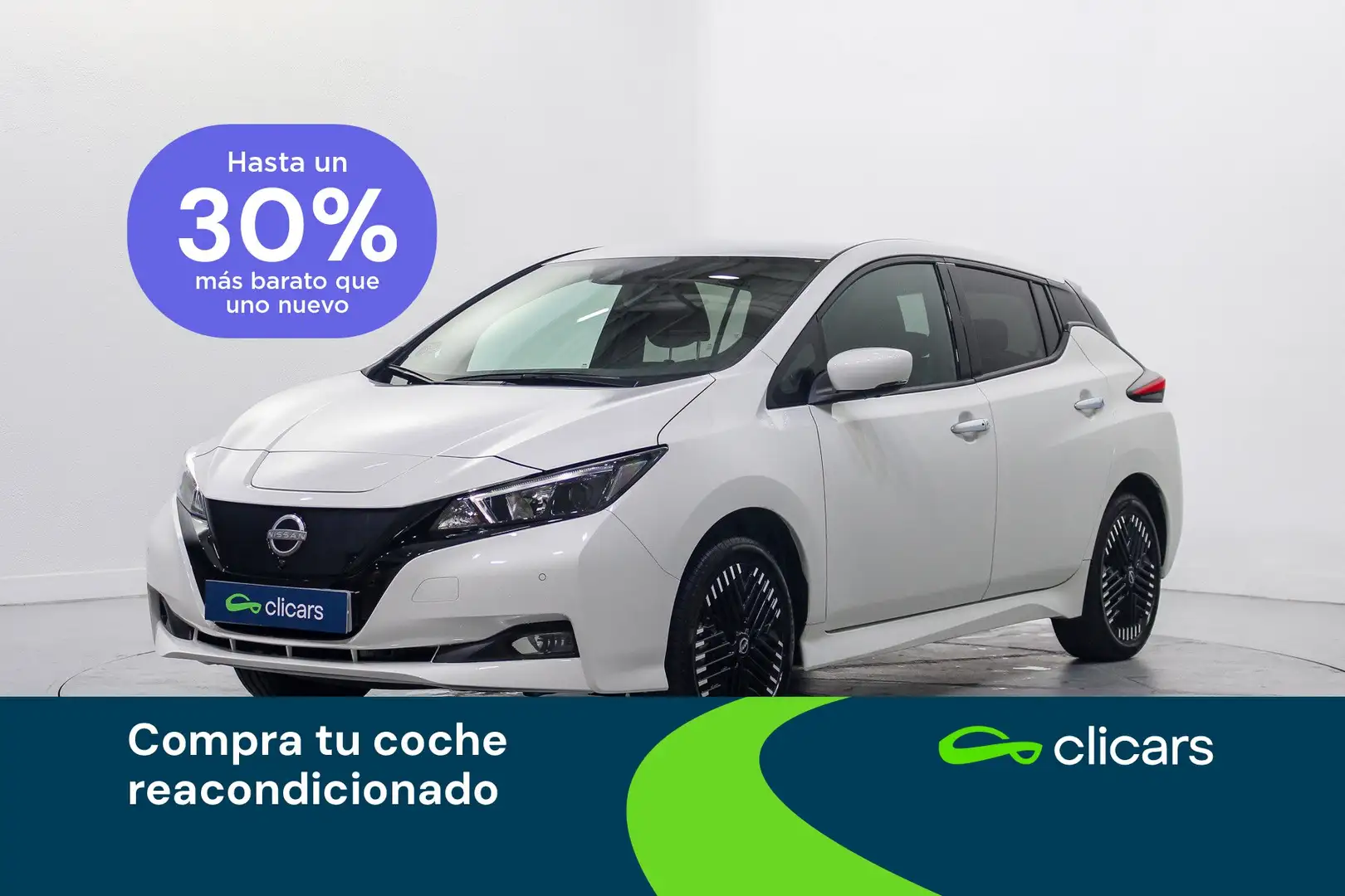Nissan Leaf 40 kWh N-Connecta 110kW Blanco - 1