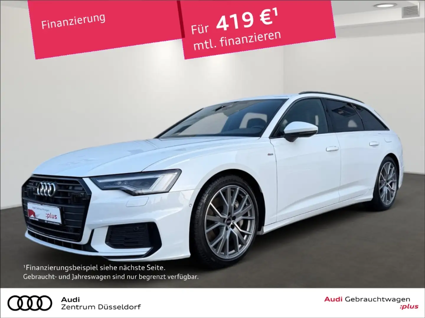 Audi A6 Avant 50 TFSI e quattro sport MATRIX B&O ACC Weiß - 1
