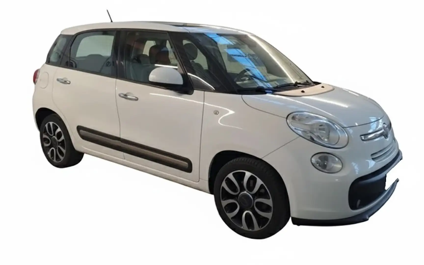 Fiat 500L 500L 1.3 Multijet 85 CV Lounge TETTO PANORAMICO Weiß - 2