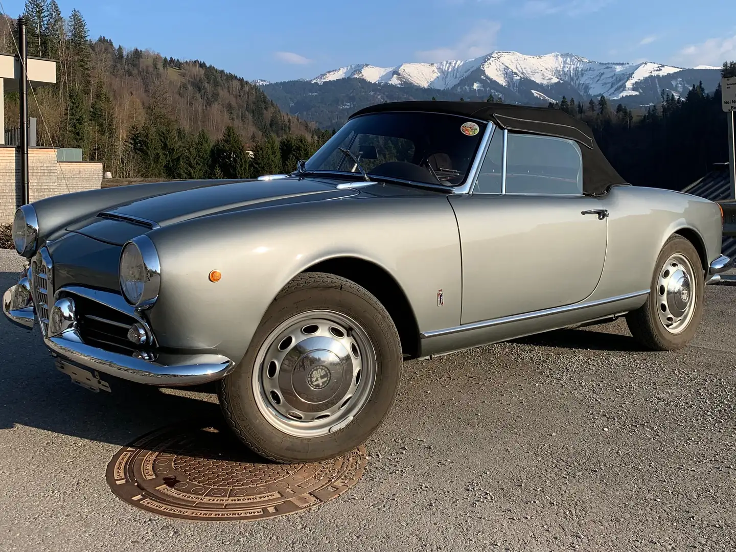 Alfa Romeo Giulia Spider Veloce Silber - 1