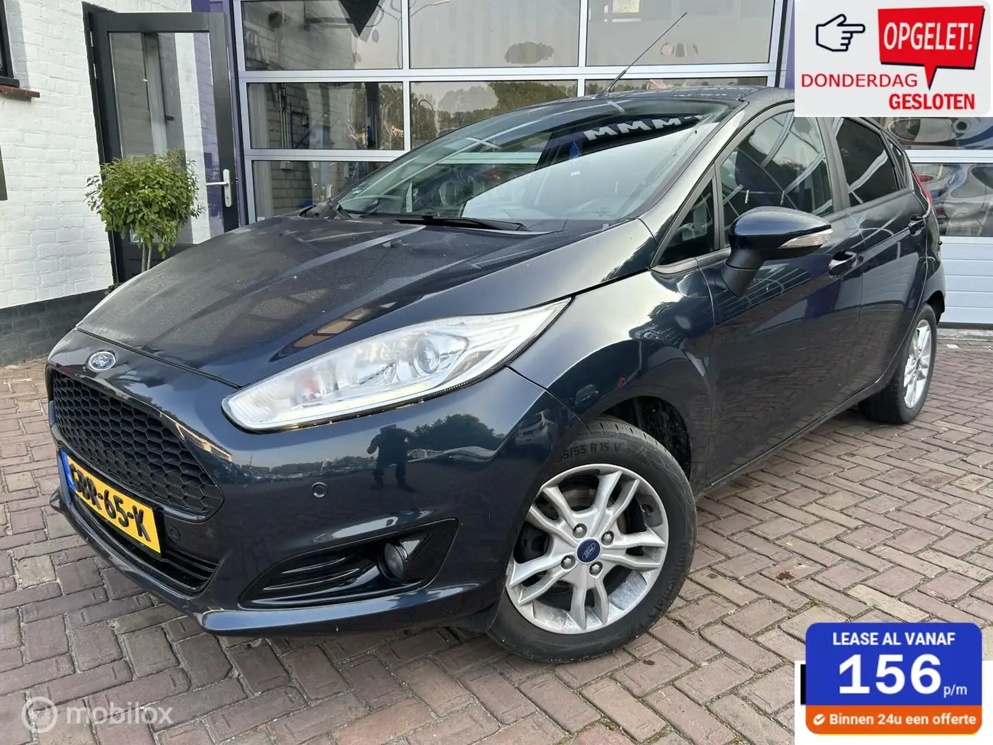 Ford Fiesta 1.25 * AIRCO * 5 DEURS *LM VELGEN * Gris - 1