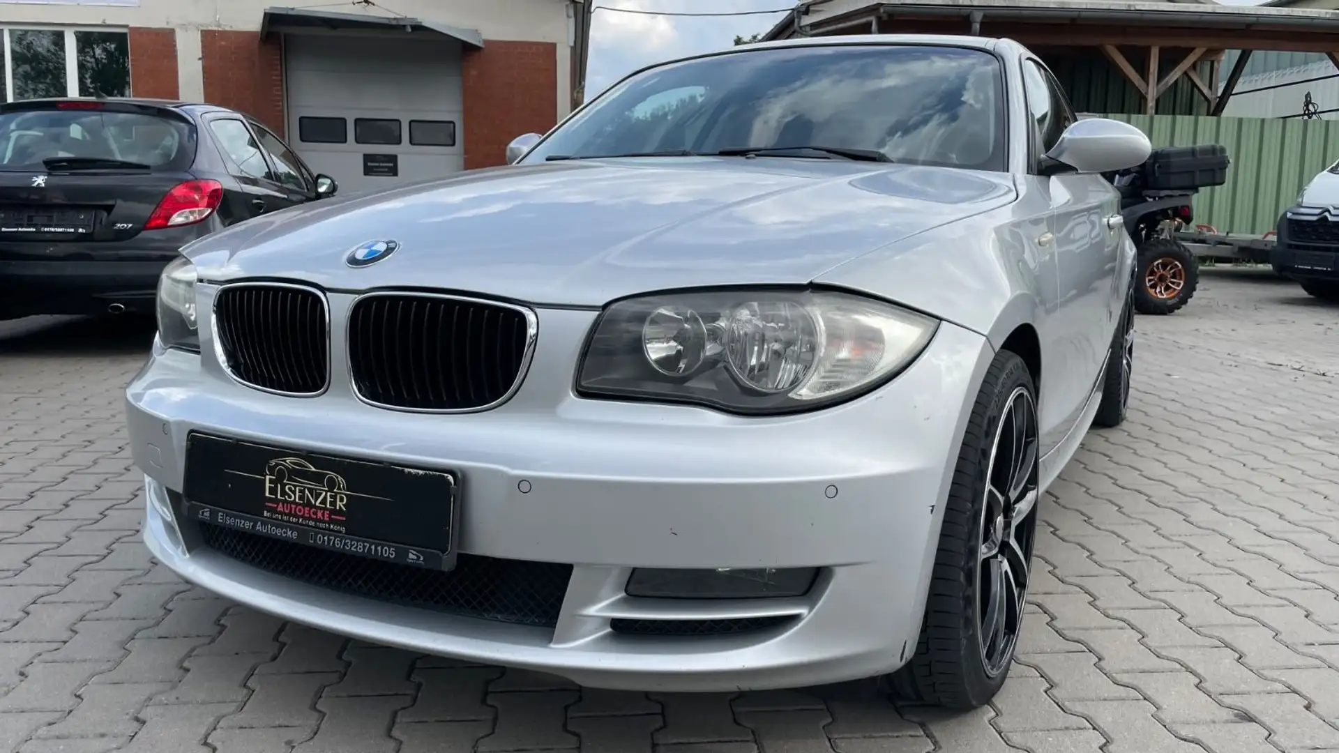 BMW 120 Baureihe 1 Coupe 120d Plateado - 2