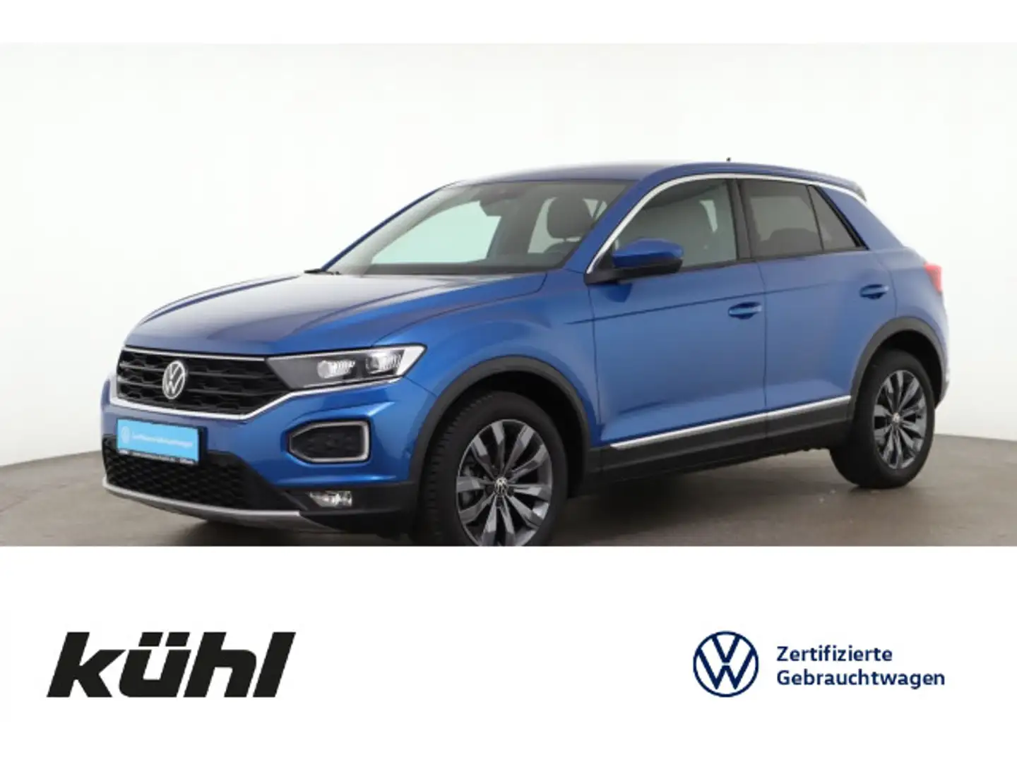 Volkswagen T-Roc 1.5 TSI DSG Sport LED/ACC/Kamera/Navi Blau - 1