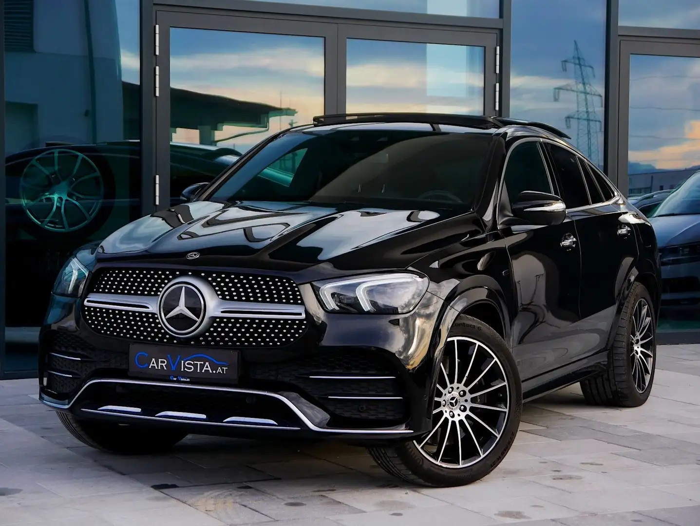 Mercedes-Benz GLE 350 Coupe de AMG Line 4Matic *Panorama & Burmester* Schwarz - 1