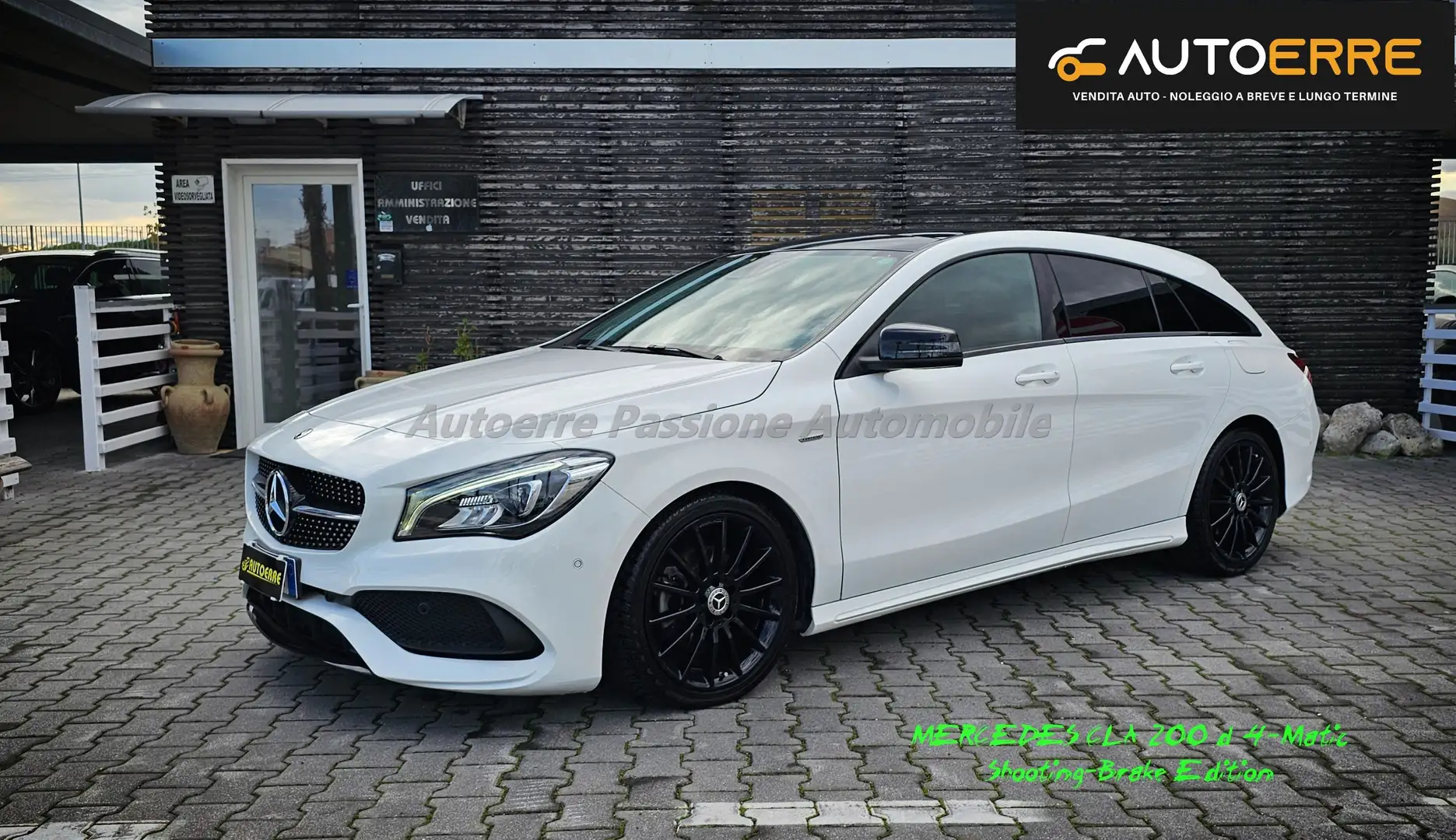 Mercedes-Benz CLA 200 d 4matic Shooting Brake Premium Weiß - 1