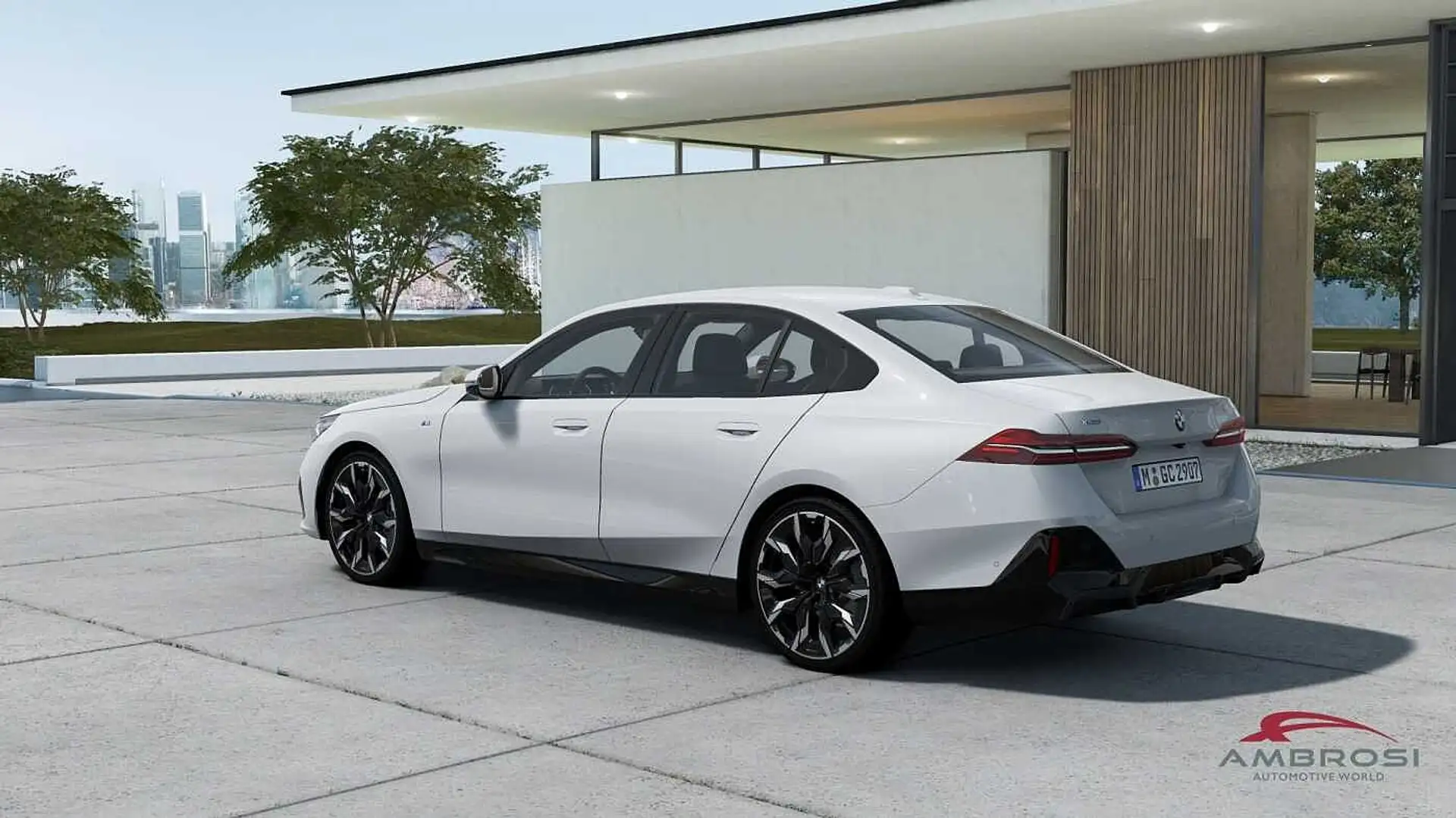 BMW 520 Touring 520d 48V xDrive Msport Grigio - 2