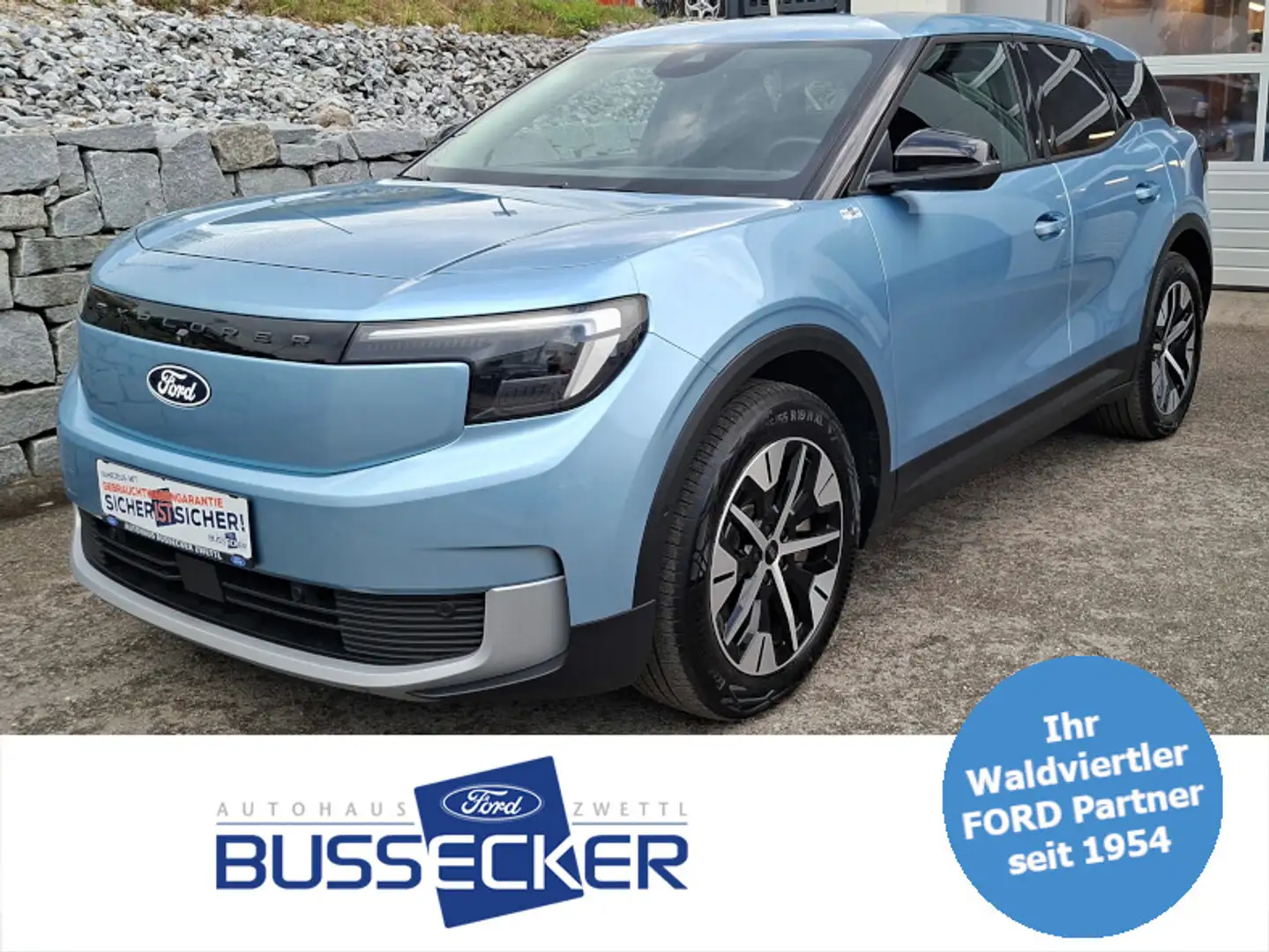 Ford Explorer Extended Range 79kWh AWD Blau - 1