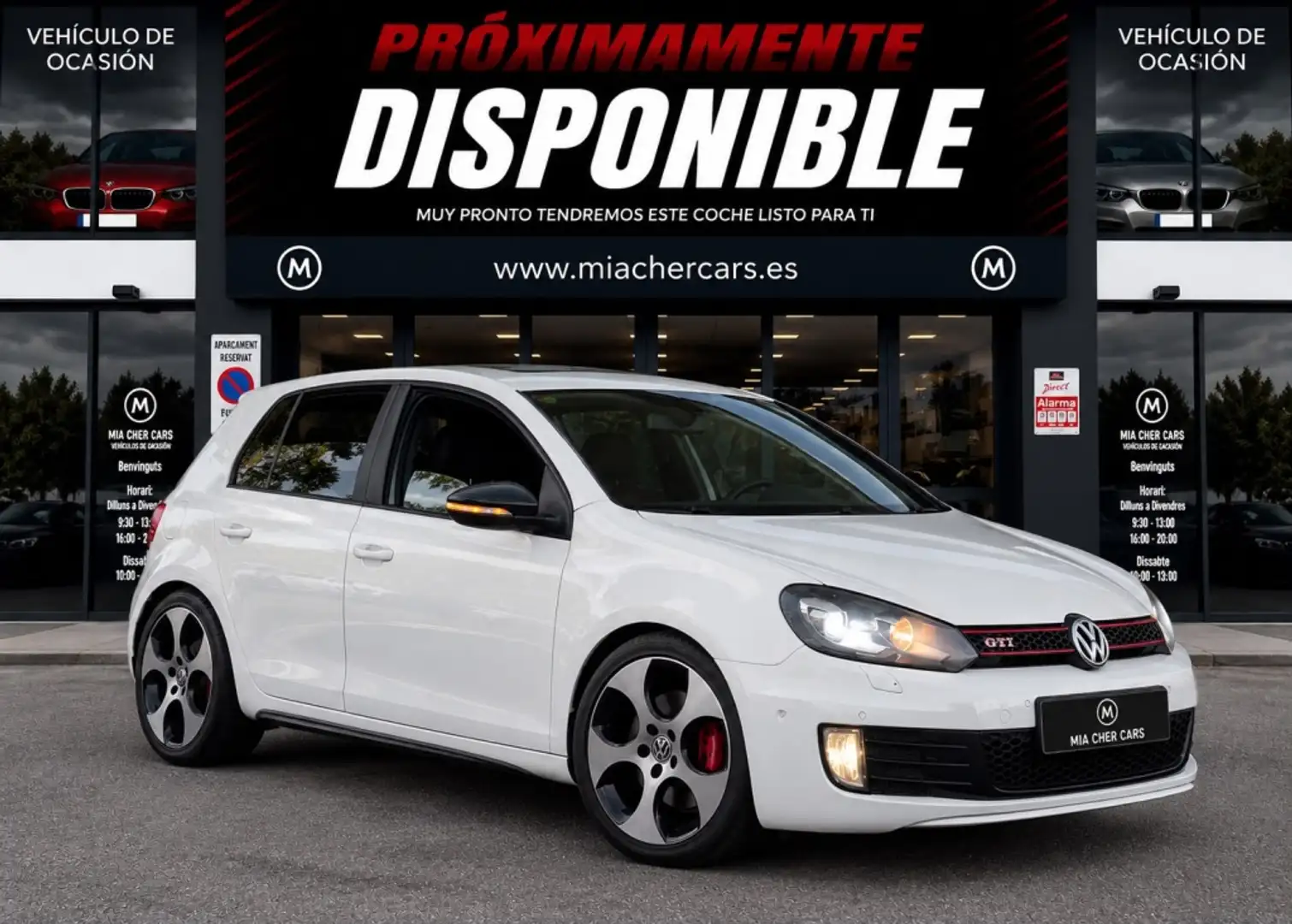 Volkswagen Golf Pequeño Manual de 5 Puertas Blanco - 1