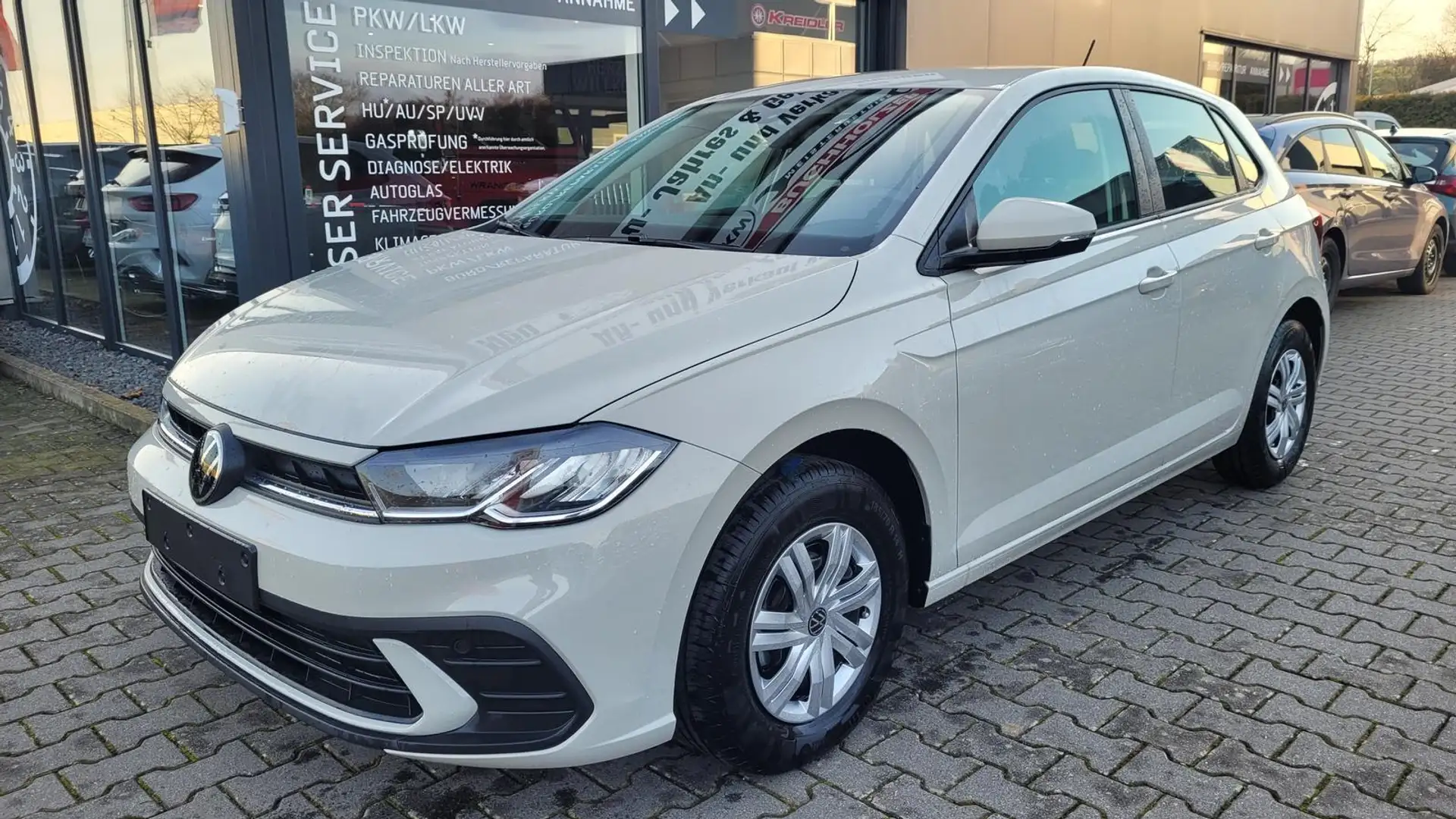 Volkswagen Polo Basis Klima,Sitzhzg.,AppCon.,LED-Scheinwerfer,P... Grau - 1