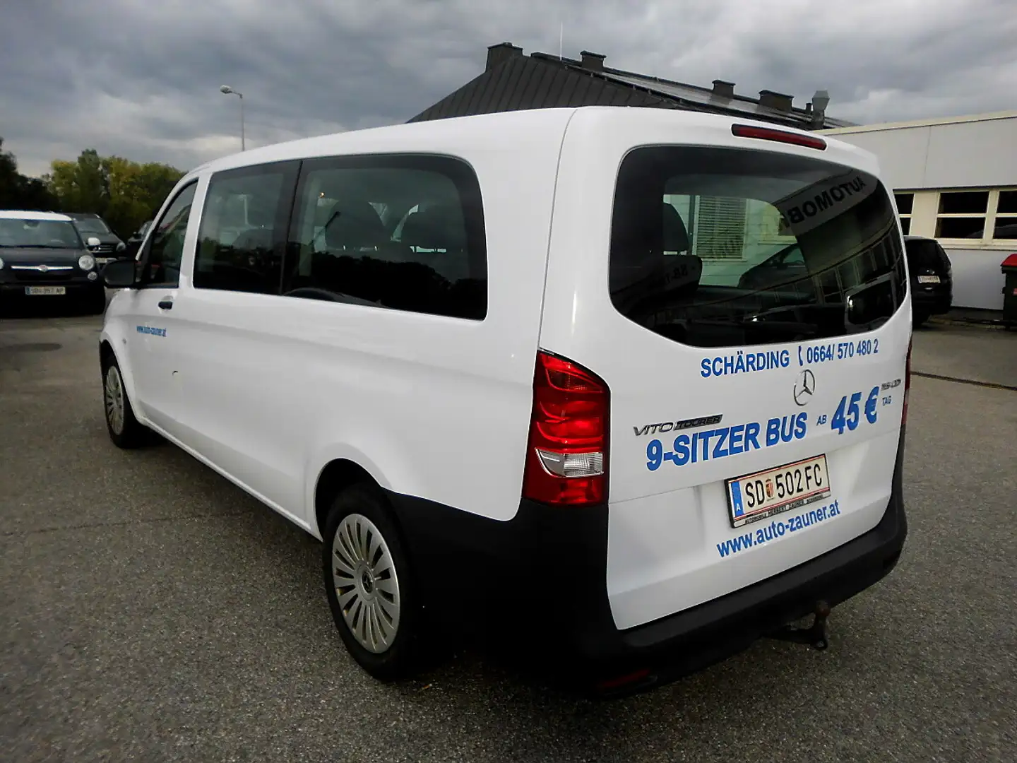 Mercedes-Benz Vito Tourer 116 CDI extralang PRO Aut. Weiß - 2