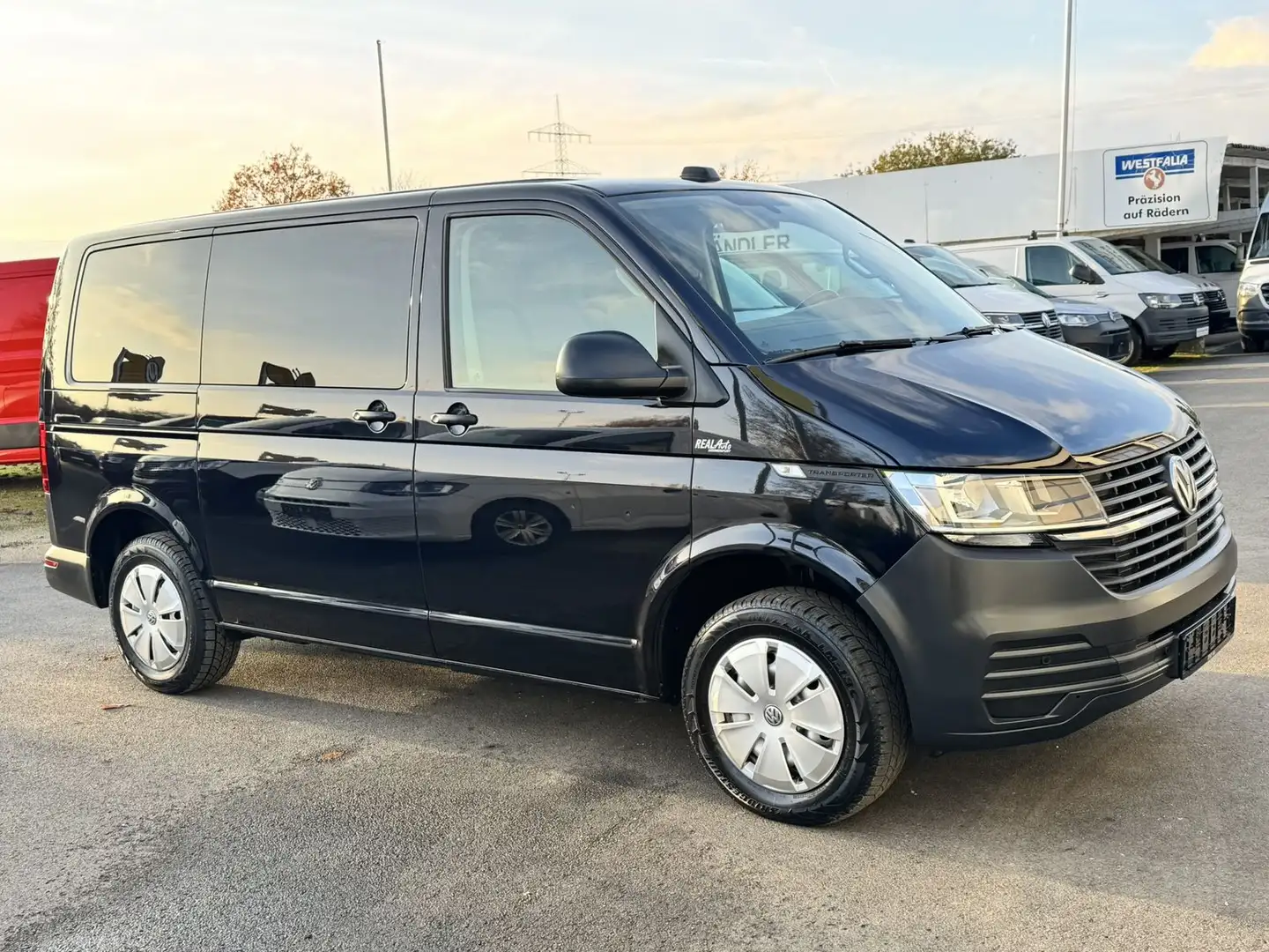 Volkswagen T6 Kombi /Transporter 6.1 TDI DSG NAVI*Kamera Zwart - 2