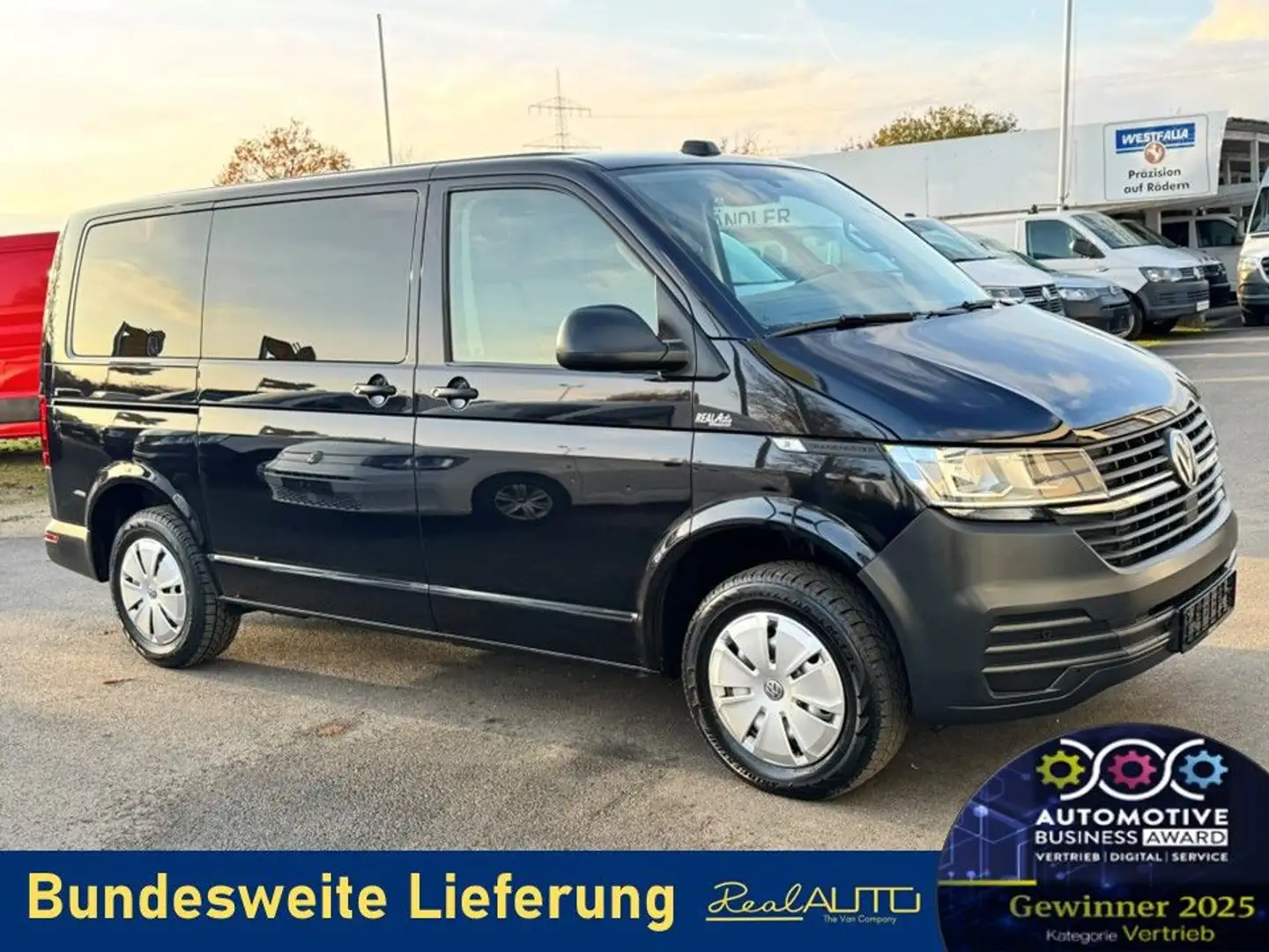 Volkswagen T6 Kombi /Transporter 6.1 TDI DSG NAVI*Kamera Zwart - 1