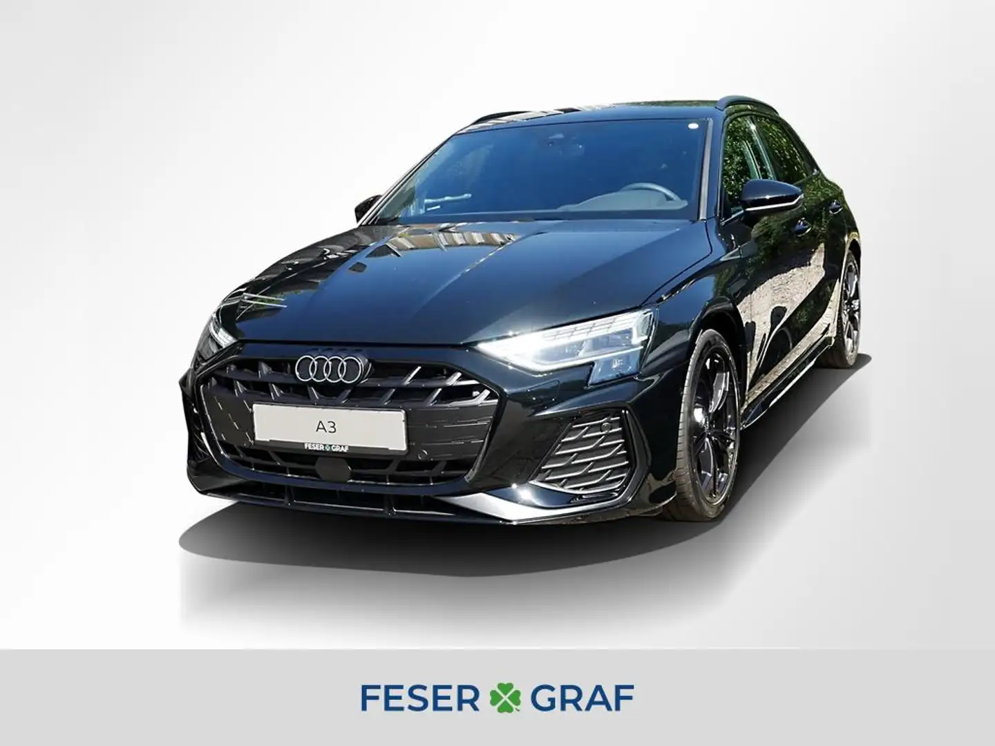 Audi A3 35 TDI 2x S line AHK LED Navi RüKa Schwarz - 1