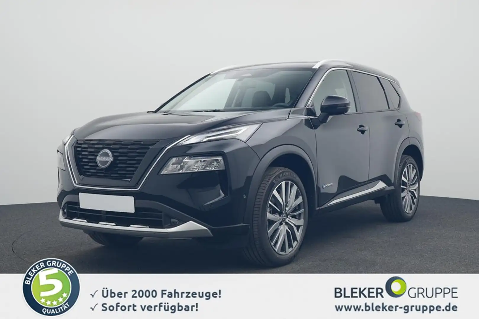 Nissan X-Trail X-T e-POWER 204PS 4x2 Tekna 5 Sitze PGD Bose 20" Černá - 1