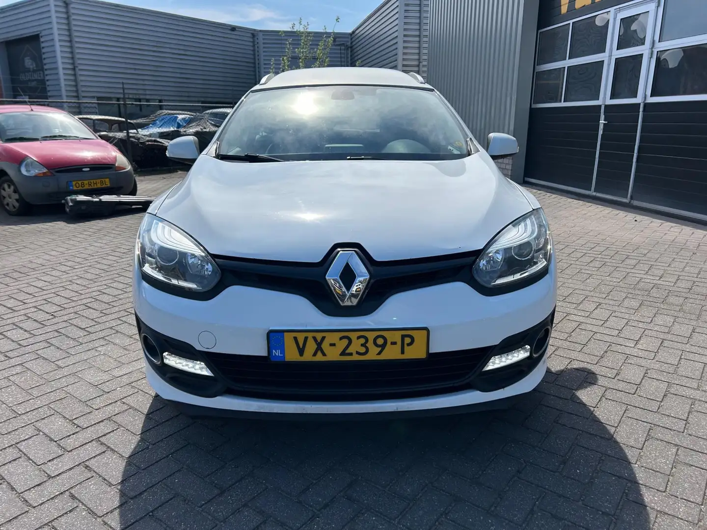 Renault Megane 1.5 dCi Expression S&S | NAVI | GRIJS KENTEKEN | Wit - 2